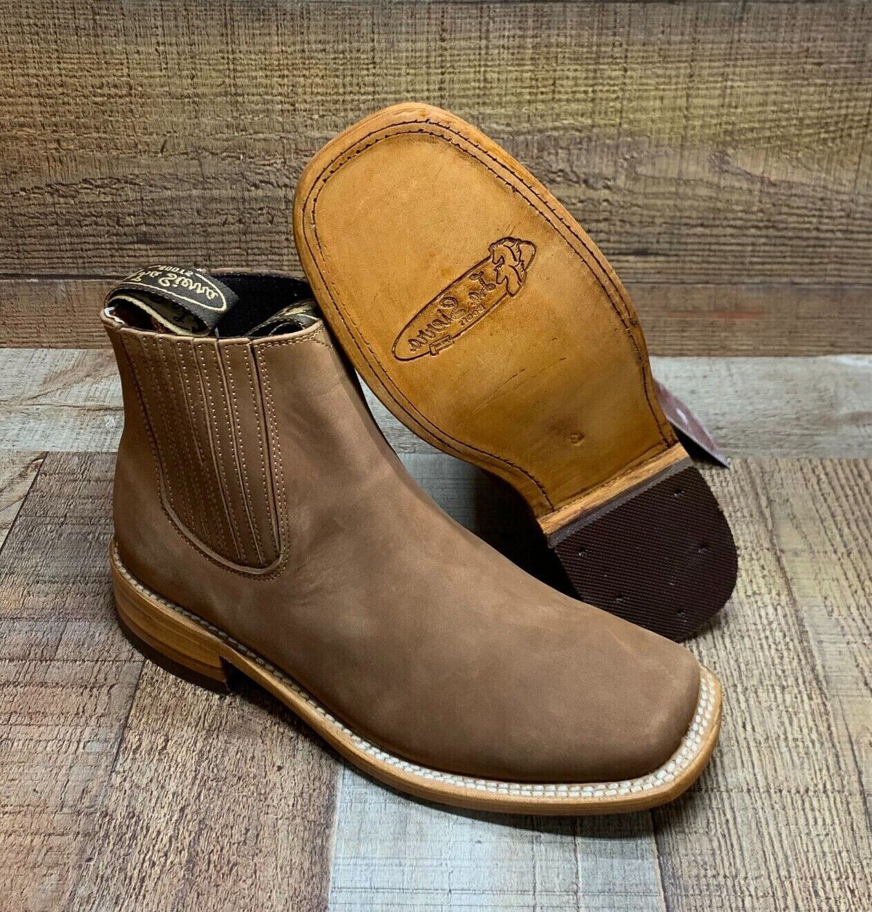 Botas vaqueras occidentales con punta cuadrada para mujer, botines para dama, est. 710