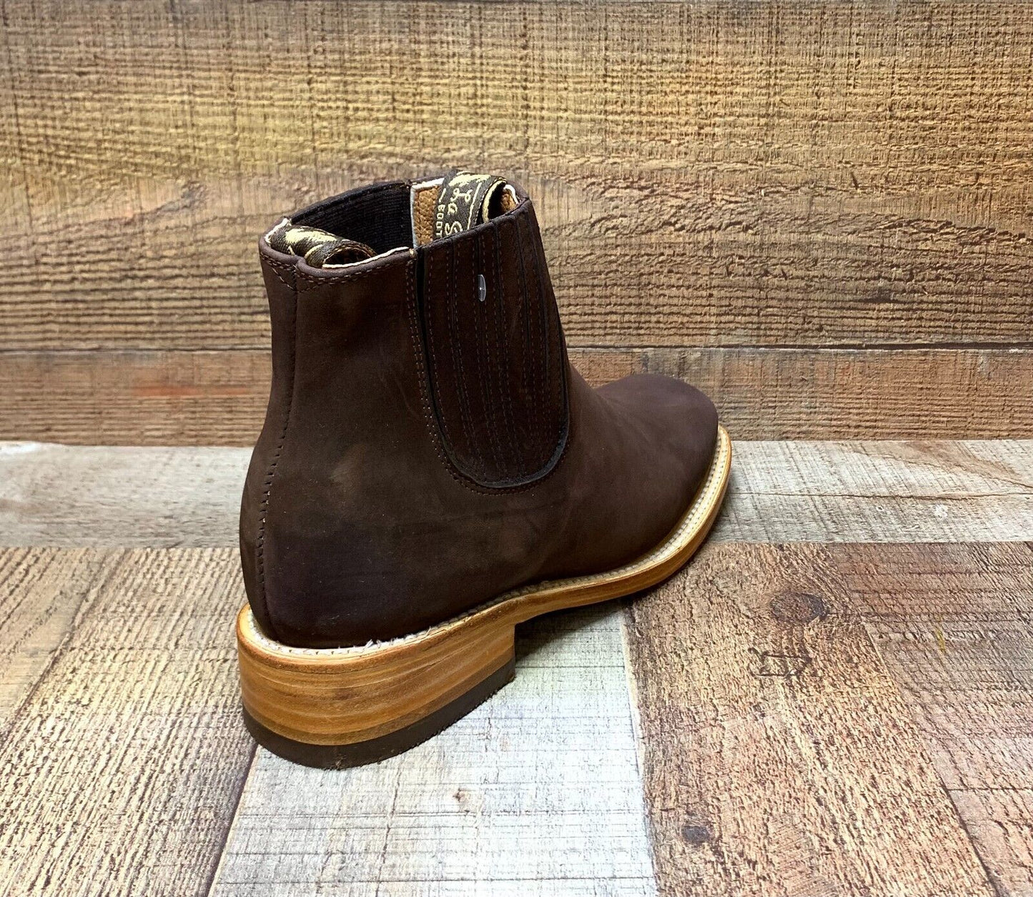Botas vaqueras occidentales con punta cuadrada para mujer, botines para dama, est. 710