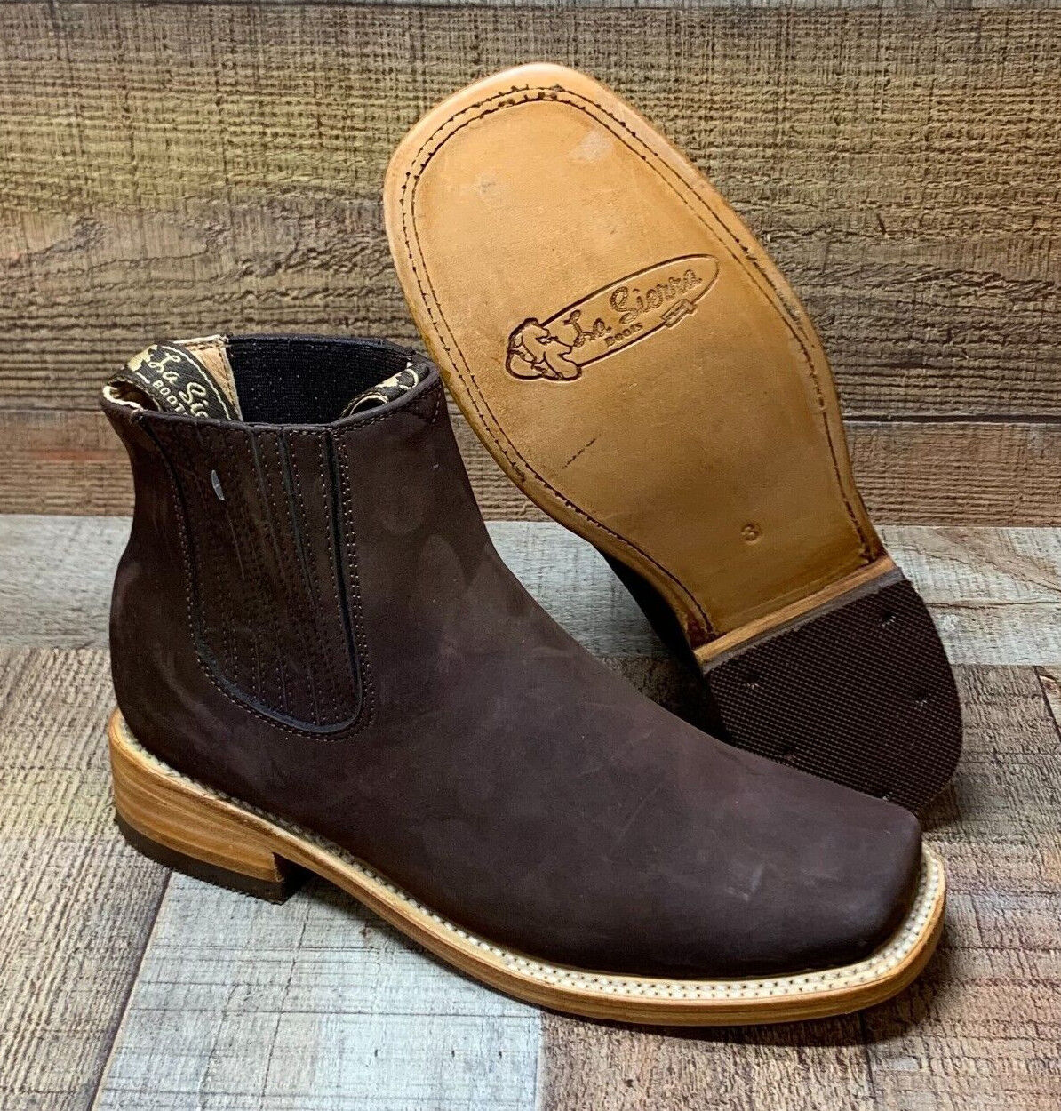 Botas vaqueras occidentales con punta cuadrada para mujer, botines para dama, est. 710