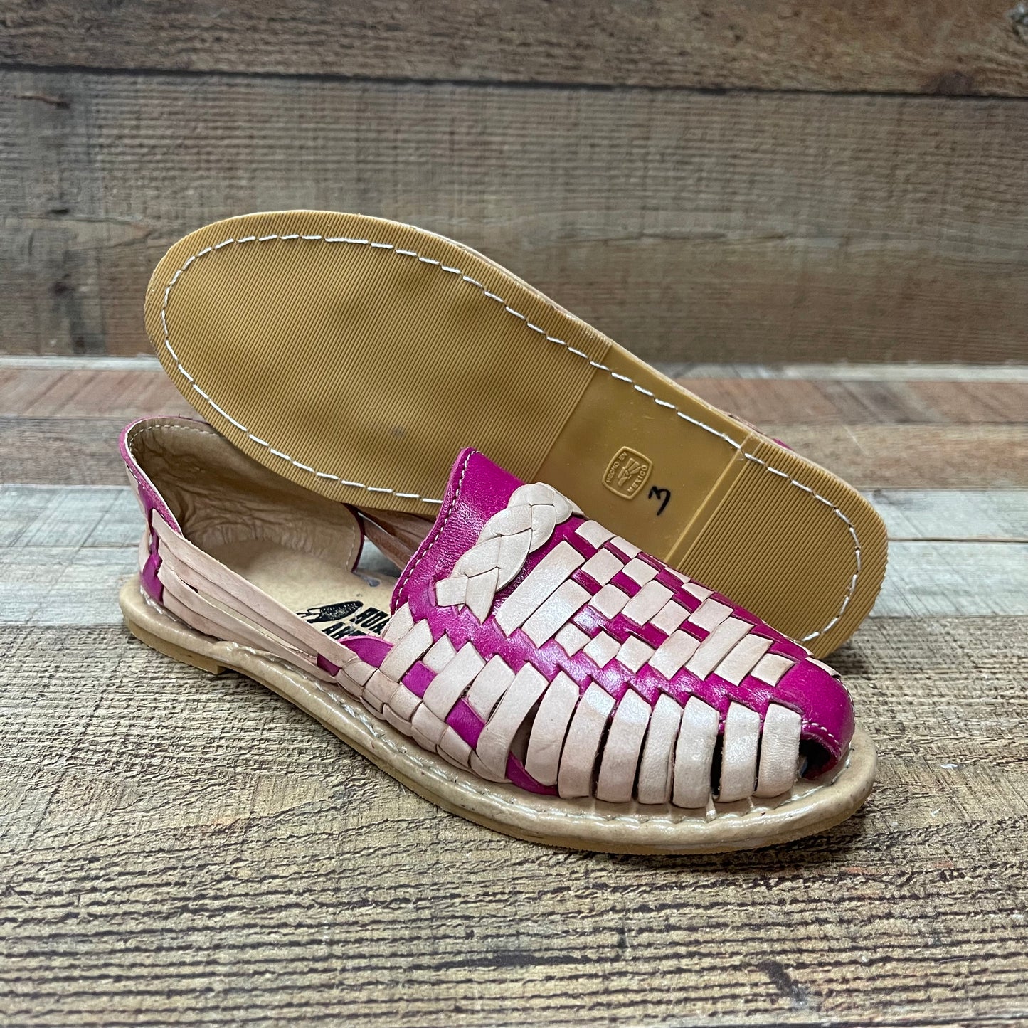 Huarache artesanal mexicano para mujer hecho a mano Est.278/688/1116/002
