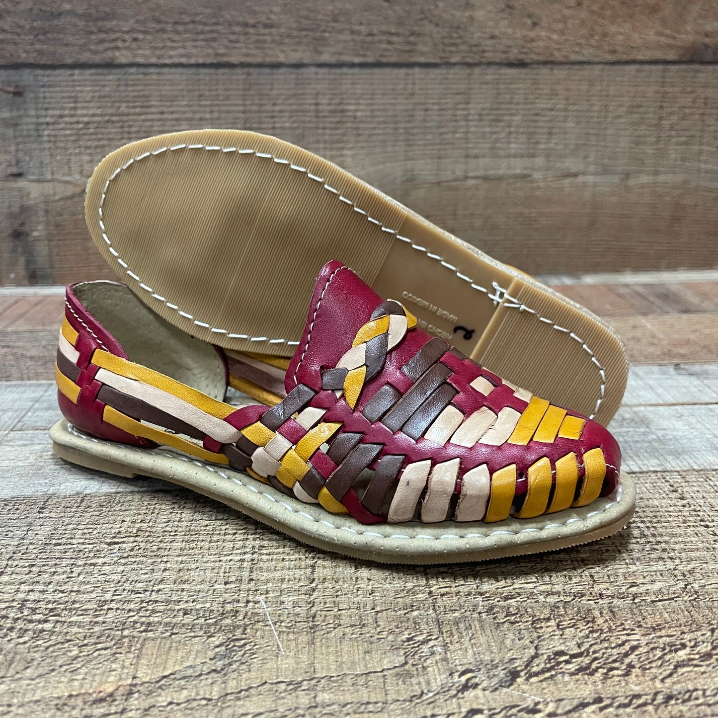 Huarache artesanal mexicano para mujer hecho a mano Est.278/688/1116/002