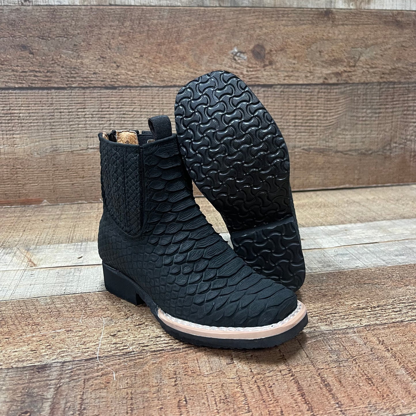 Botas vaqueras de rodeo para niño, precio estimado: 550