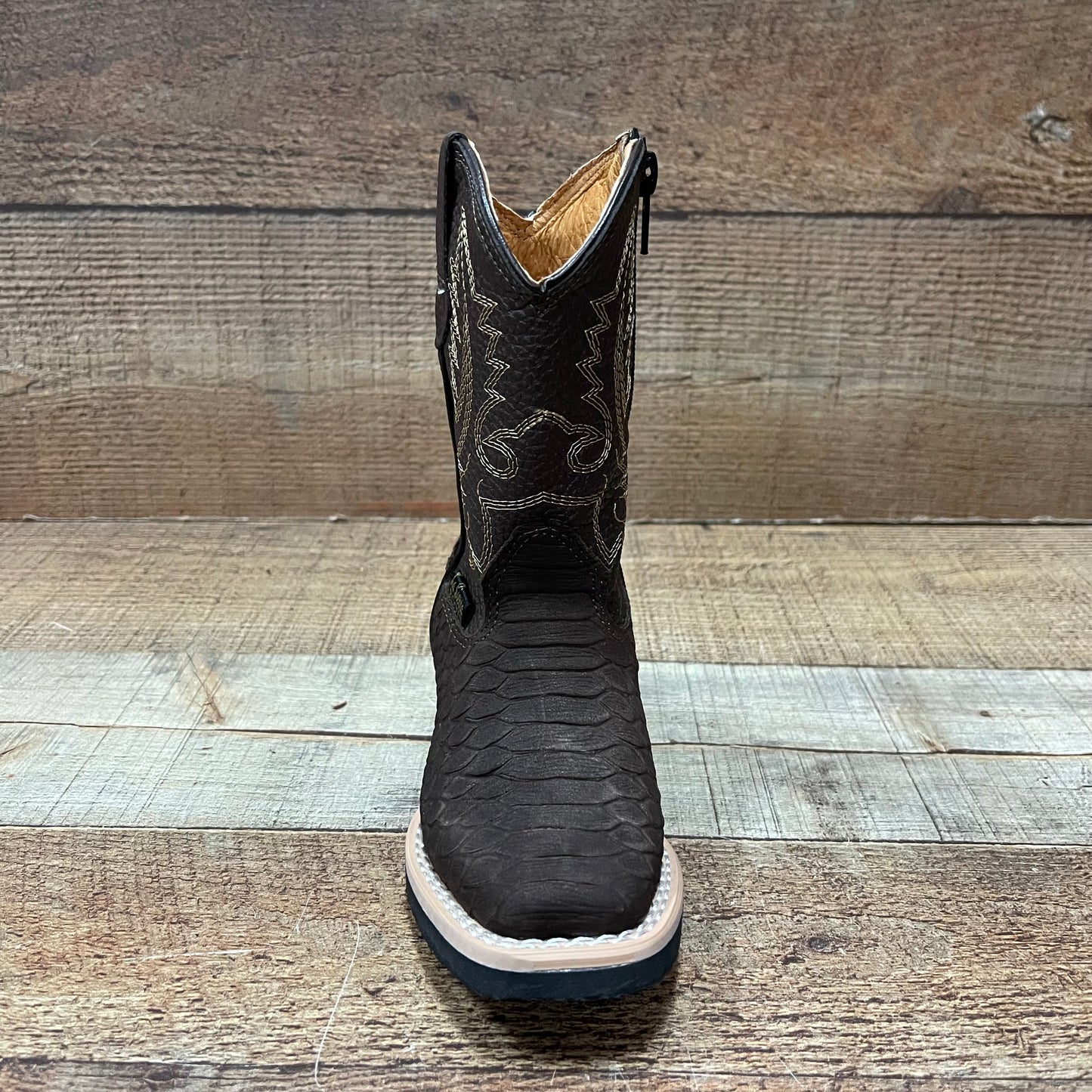 Botas de vaquero de rodeo para niño con cremallera, precio estimado: 940