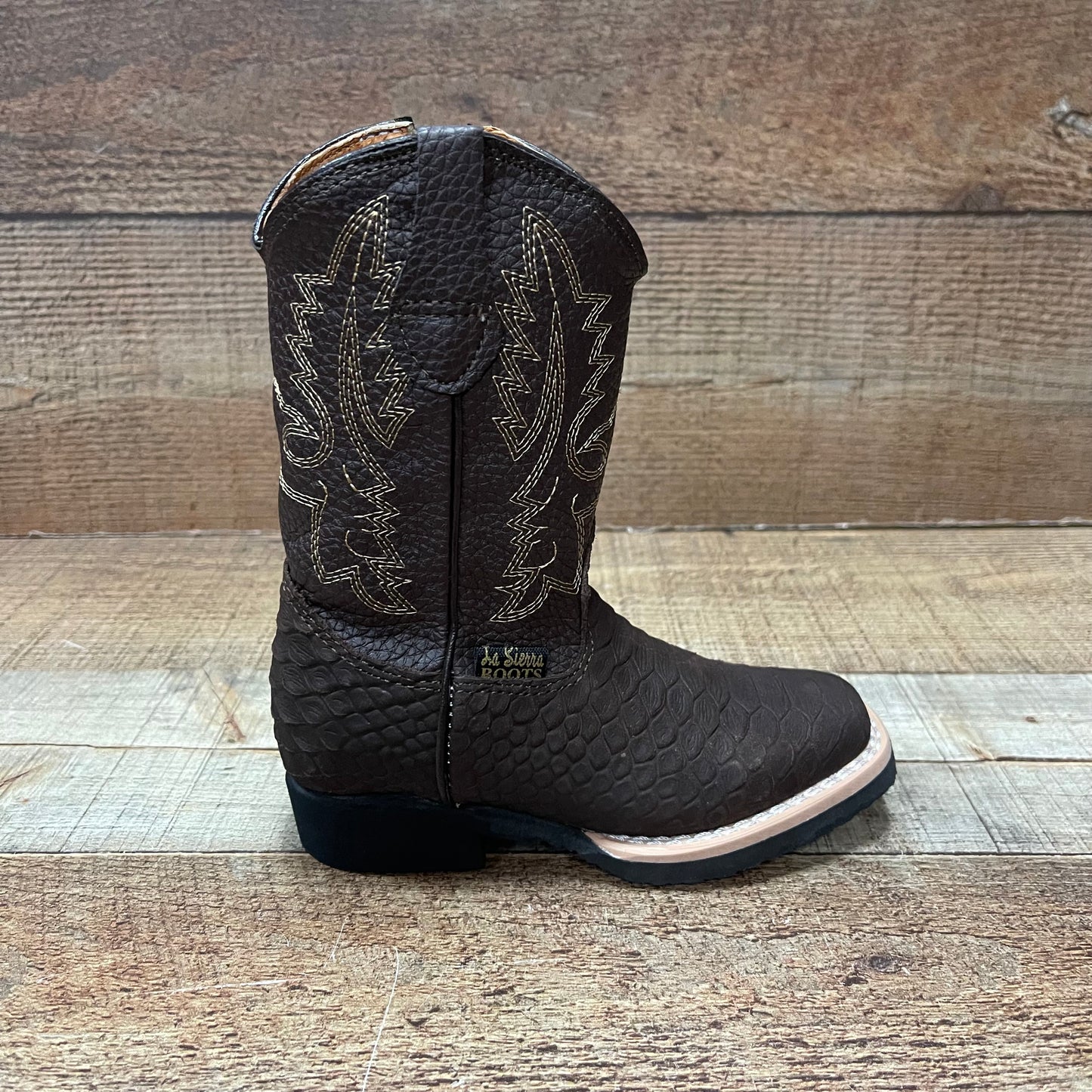 Botas de vaquero de rodeo para niño con cremallera, precio estimado: 940