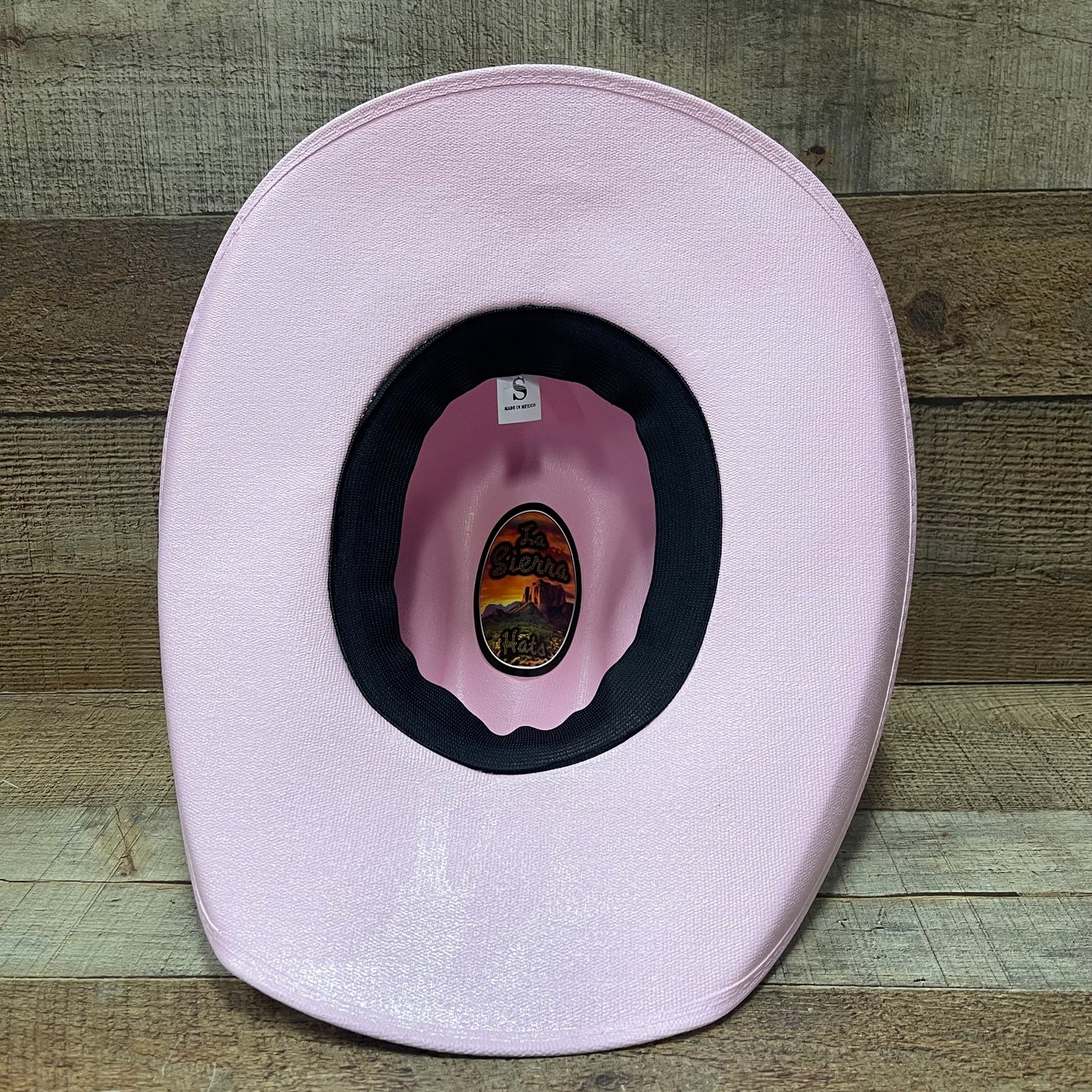 Women's Pink Western Hat Wide Brim Sombrero Vaquero Rosa