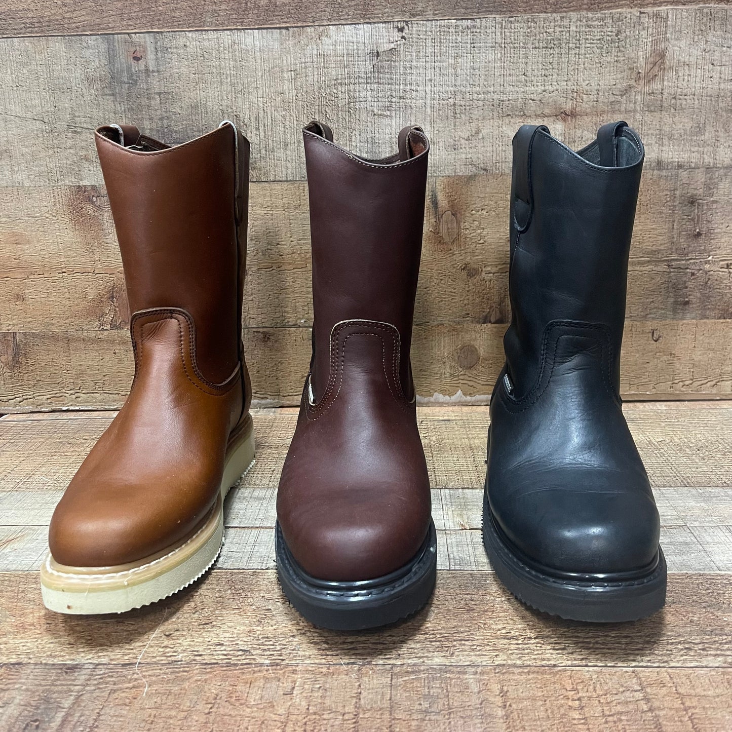 Botas de trabajo para hombre Ruper de cuero genuino, resistentes al agua y al aceite, de calibre 315, resistentes al aceite y al agua, Ruper Laredo