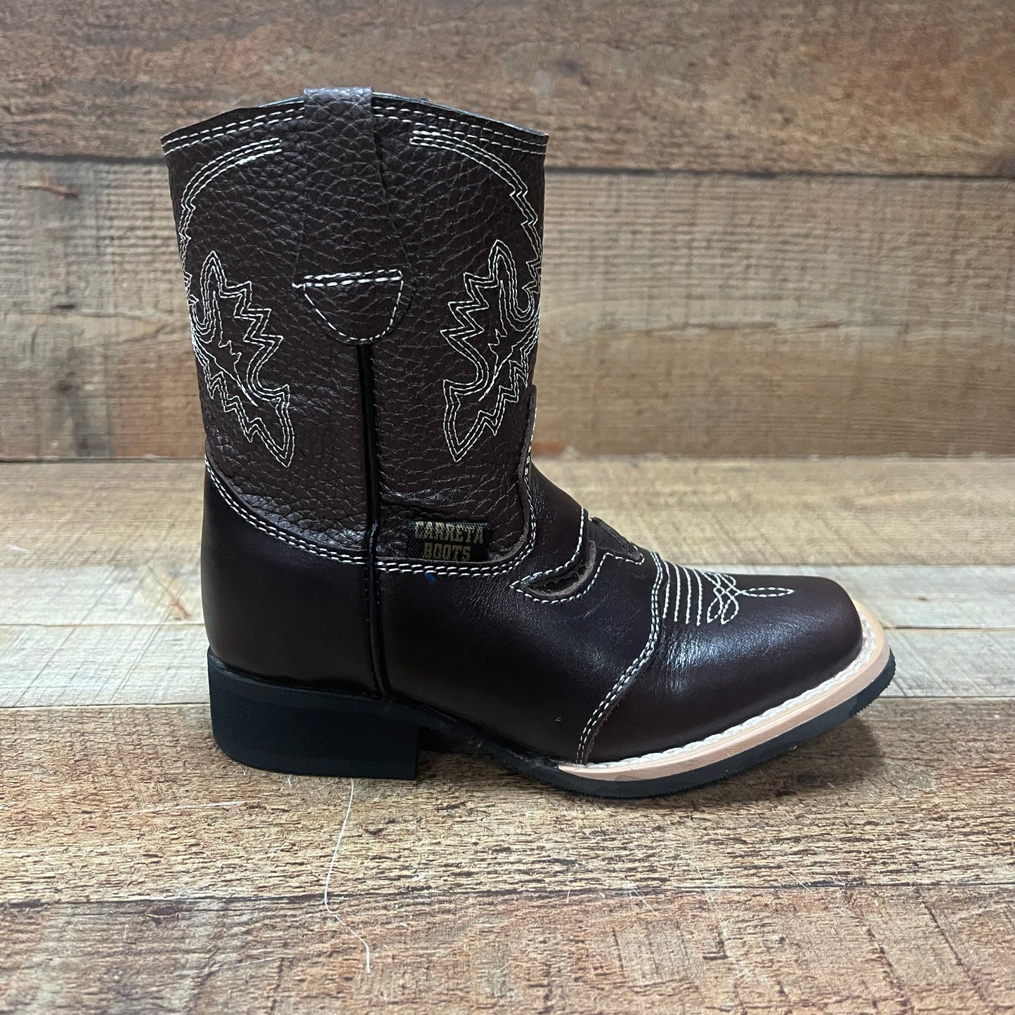 Botas vaqueras de rodeo para niño, precio estimado: 550