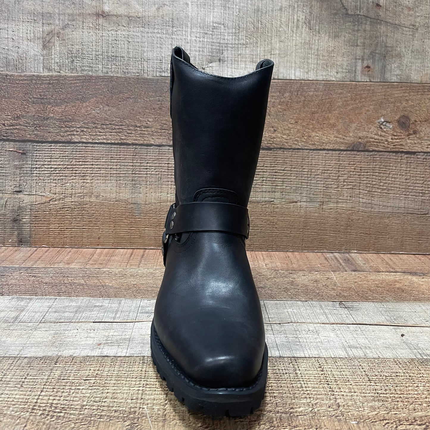 Bota de Trabajo con Cremallera de Piel para Hombre Ruper Bota de Trabajo Cierre Est.20100