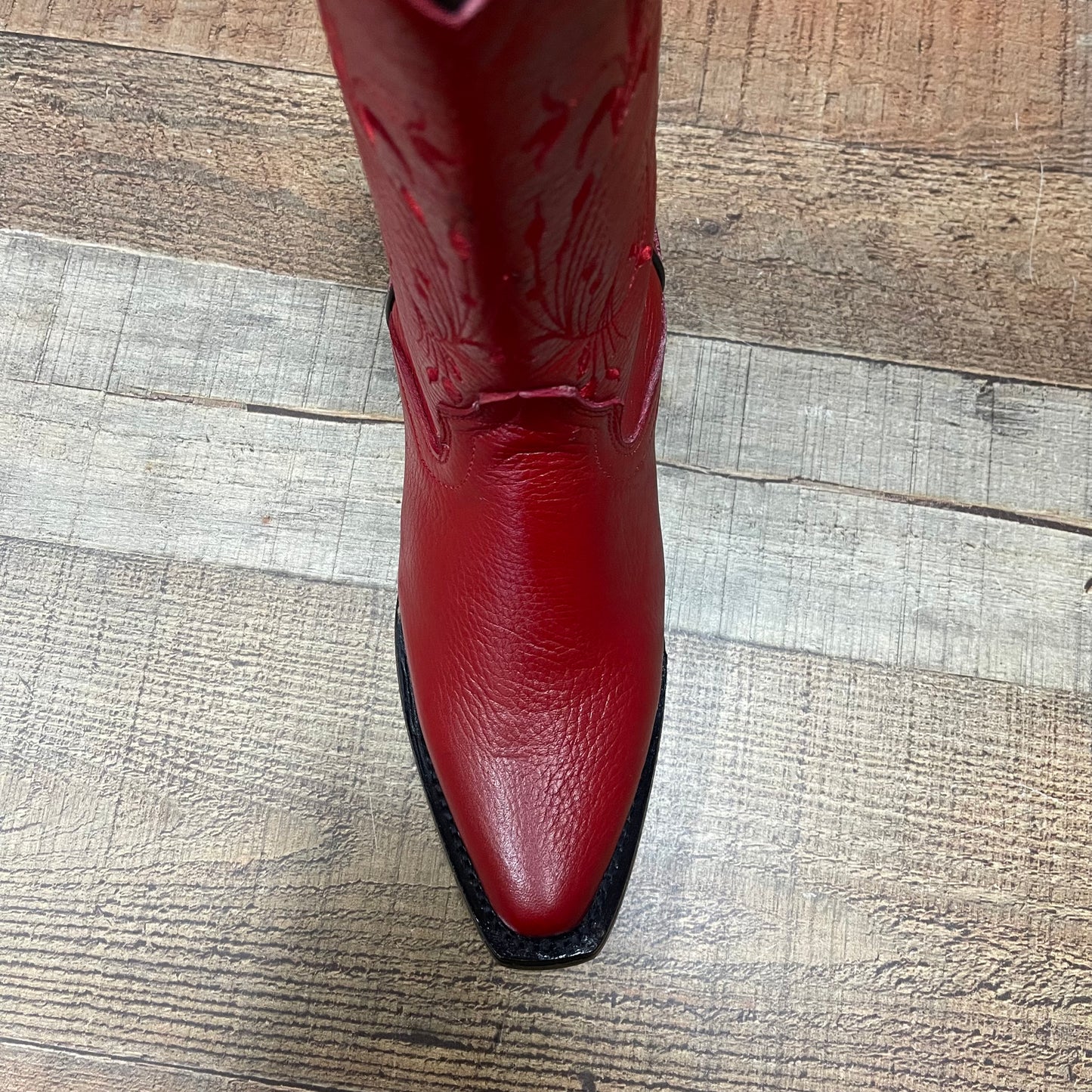 Botas vaqueras occidentales para mujer con punta puntiaguda y arnés Est.501 Dama Punta Con Arnés