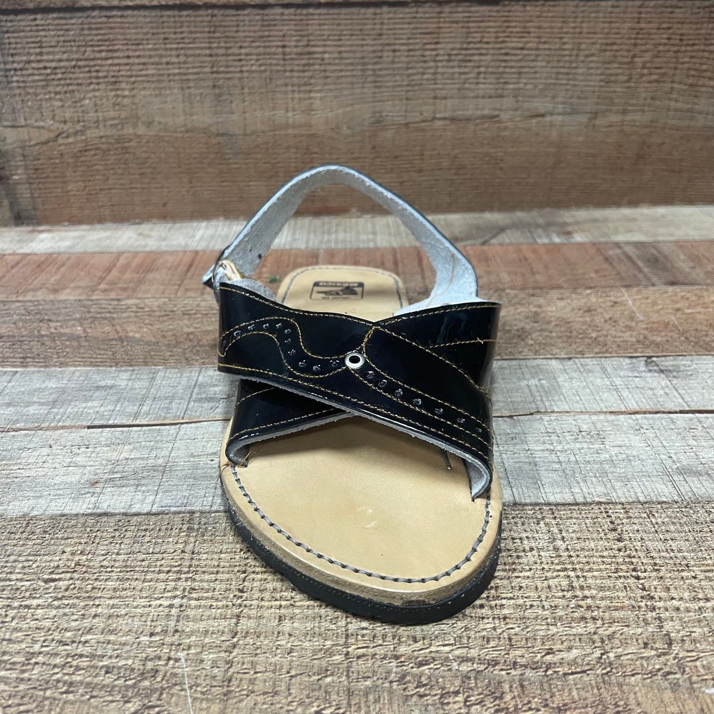 Huarache Artesanal Mexicano Cruzado Camaleon para hombre