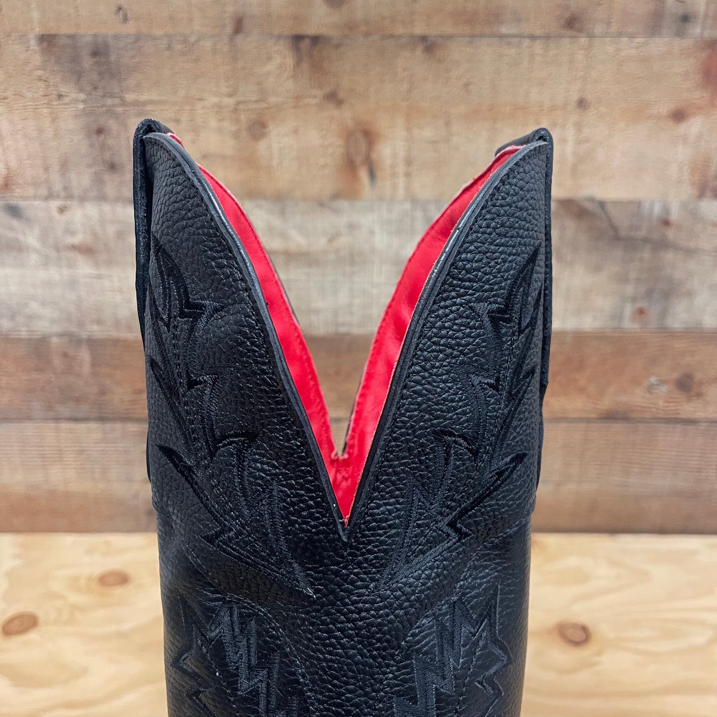 Botas vaqueras de rodeo para mujer, botas de cuero genuino con punta recortada, aprox. 404