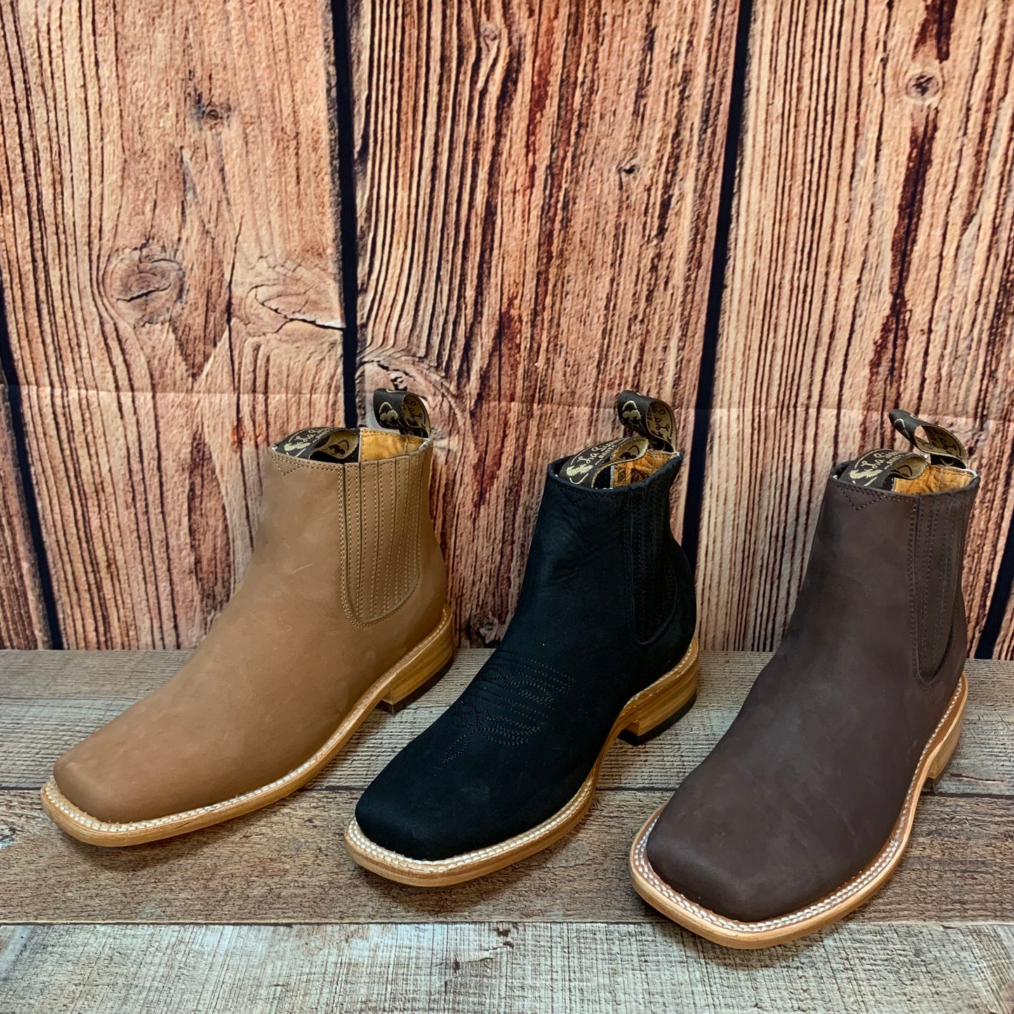 Botas vaqueras occidentales con punta cuadrada para mujer, botines para dama, est. 710