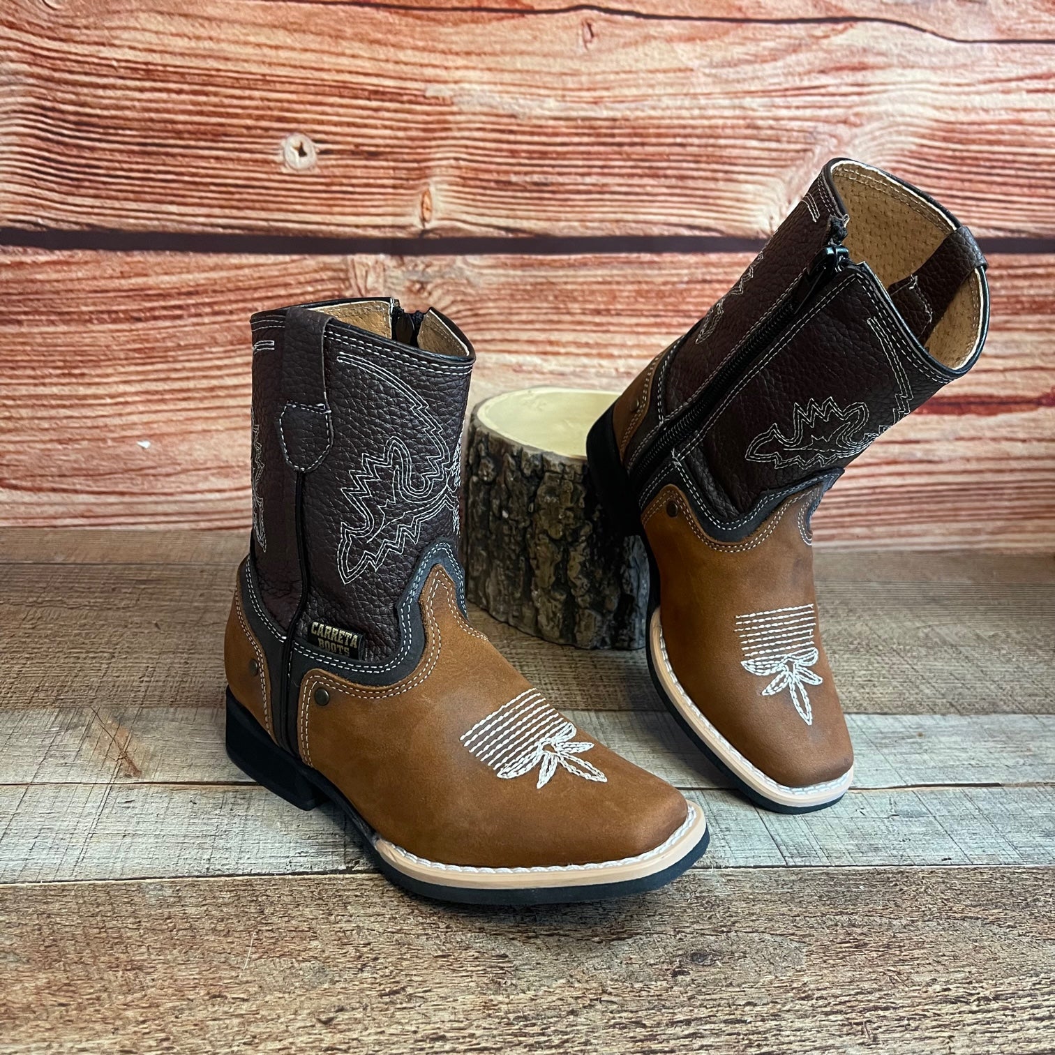 Botas de vaquero de rodeo para nino con cremallera precio estimado 9 Solis Calzado Mexicano