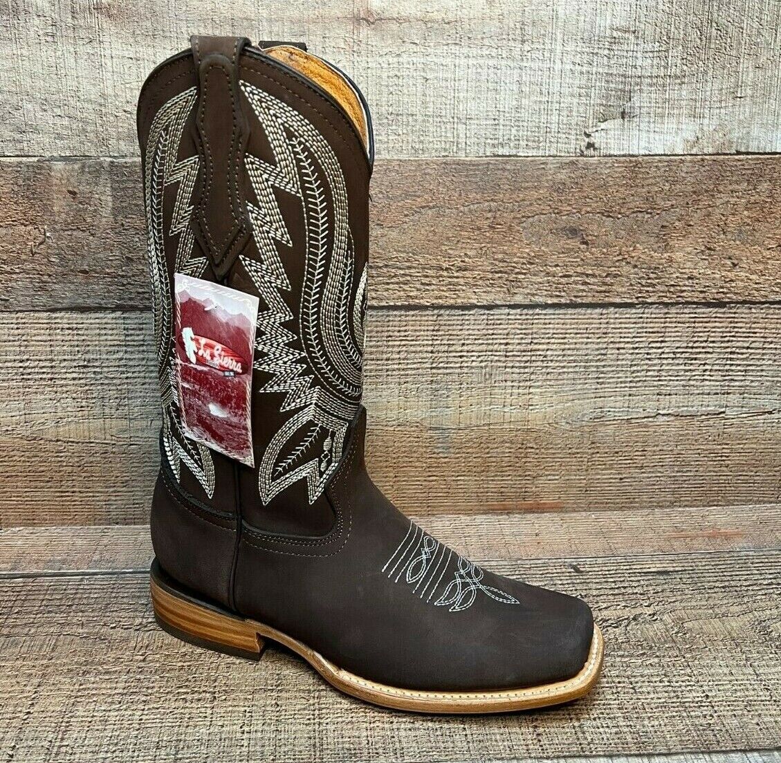 Botas de rodeo occidentales para mujer Bota Vaquera Est.801 Rodeo Dama