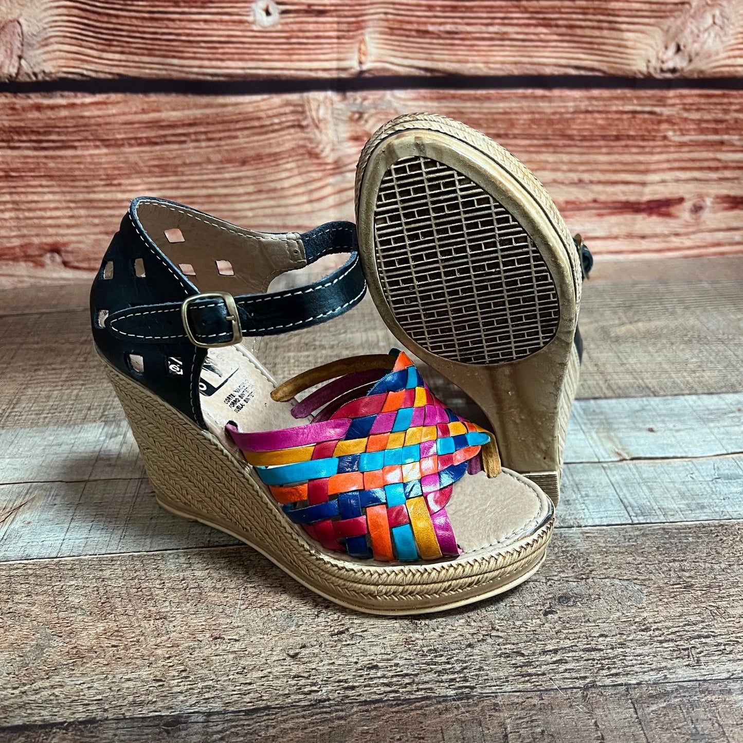 Huarache artesanal mexicano para mujer hecho a mano Est.278/688/1116/002
