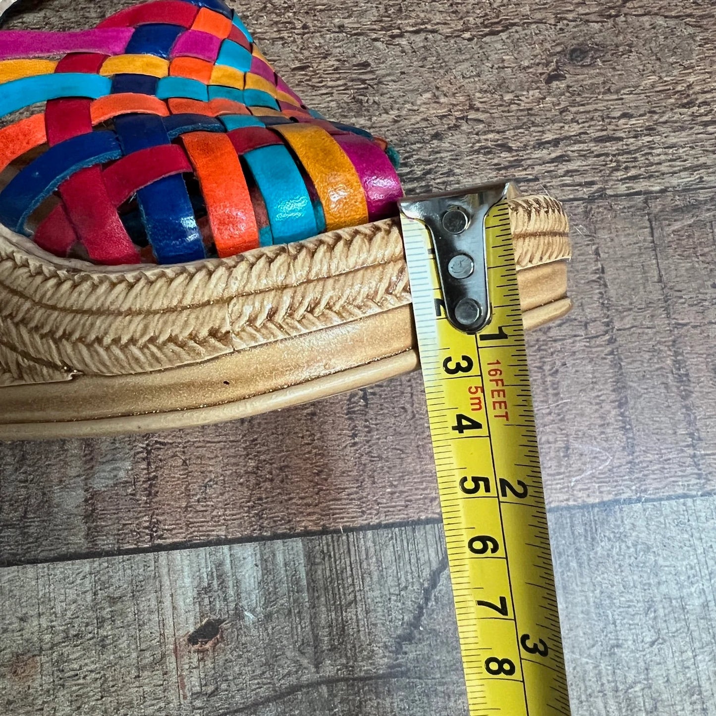 Huarache artesanal mexicano para mujer hecho a mano Est.278/688/1116/002