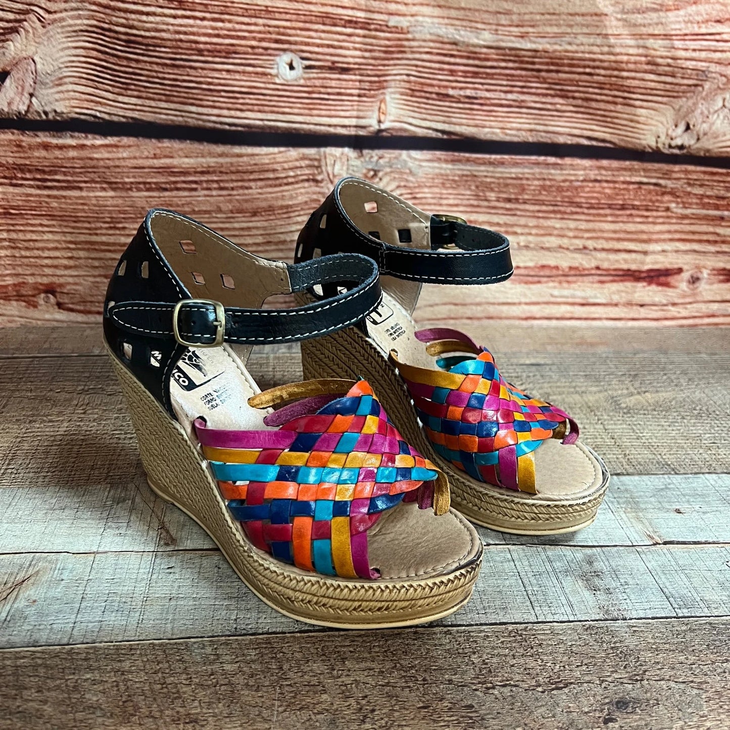 Huarache artesanal mexicano para mujer hecho a mano Est.278/688/1116/002