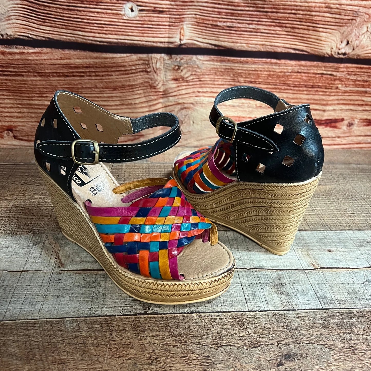 Huarache artesanal mexicano para mujer hecho a mano Est.278/688/1116/002