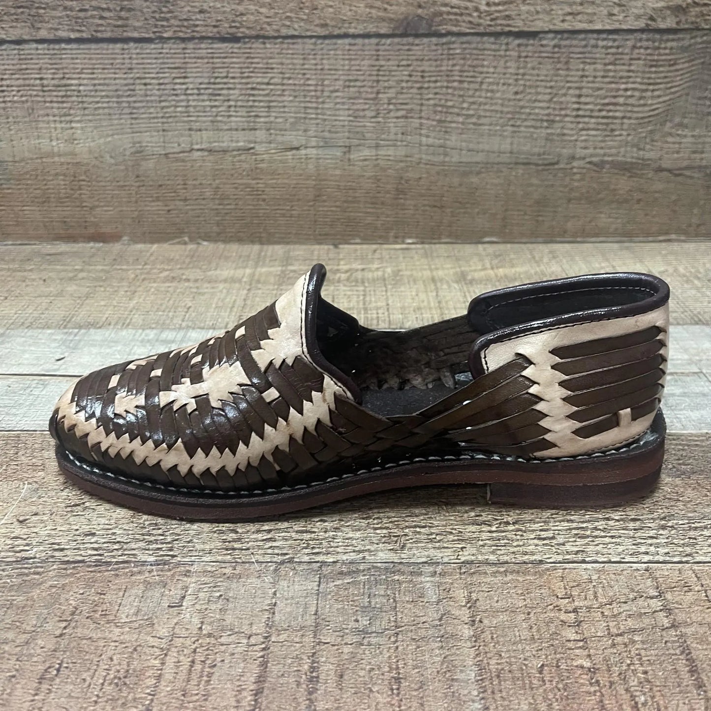 Sandalias tipo mocasín con punta cerrada para hombre Huaraches Est.005