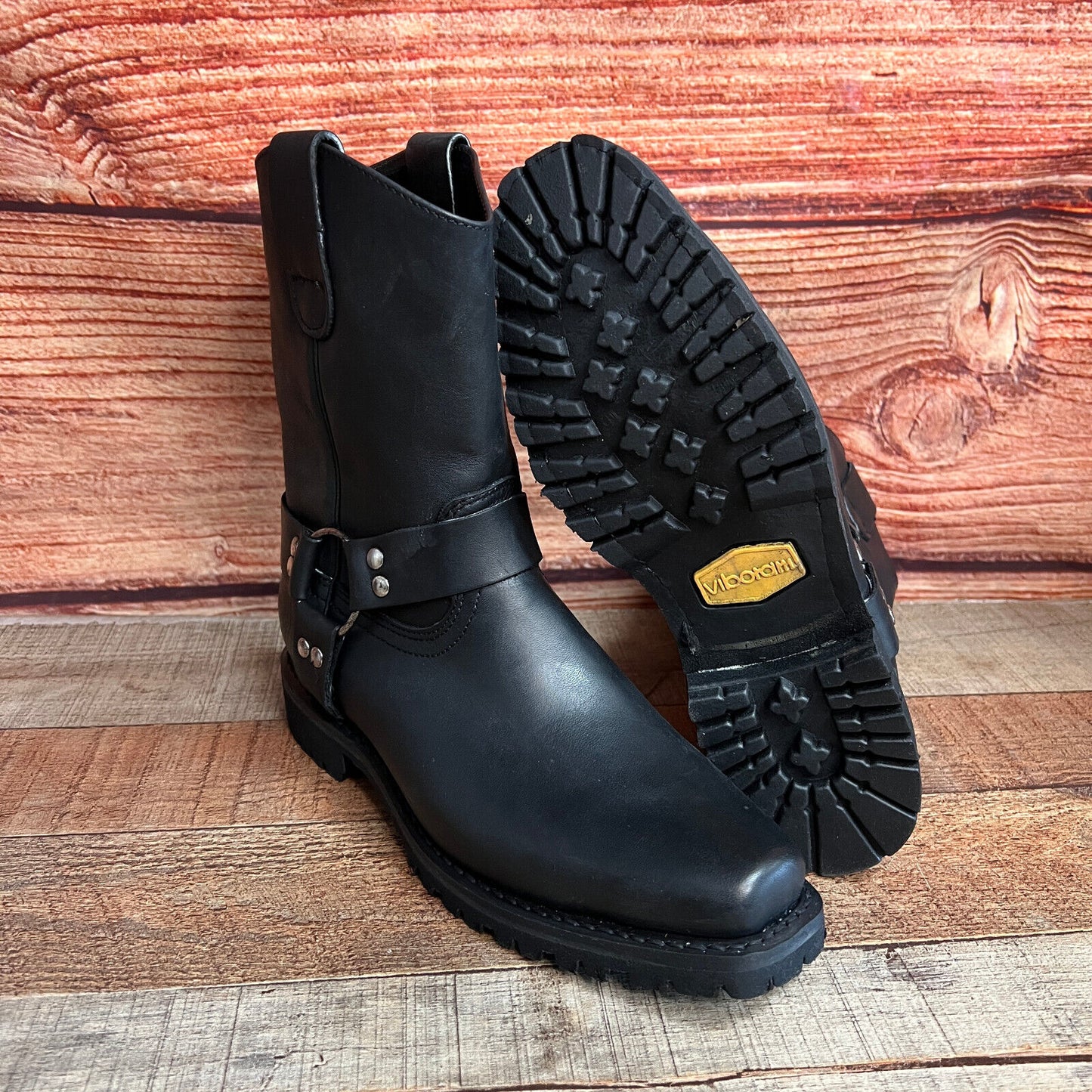Bota de Trabajo con Cremallera de Piel para Hombre Ruper Bota de Trabajo Cierre Est.20100