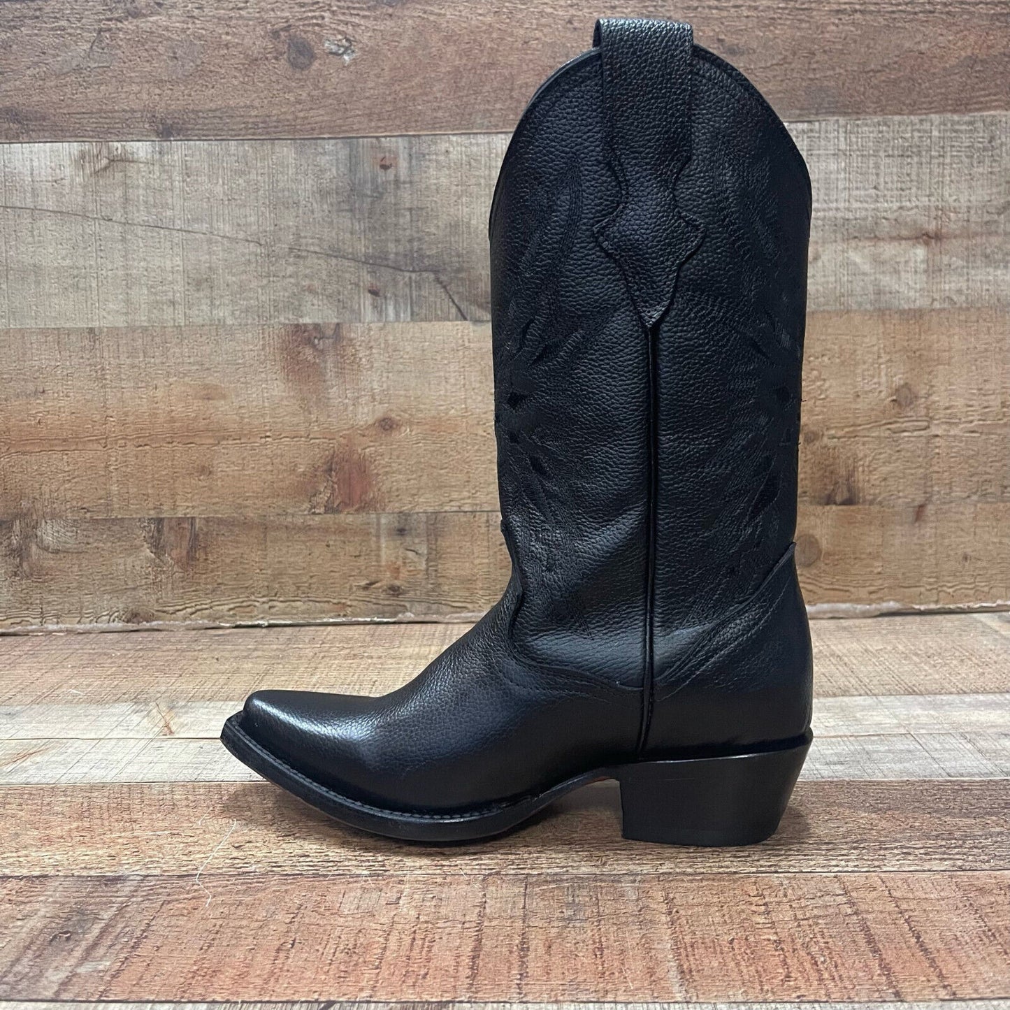 Botas vaqueras occidentales para mujer con punta puntiaguda y arnés Est.501 Dama Punta Con Arnés