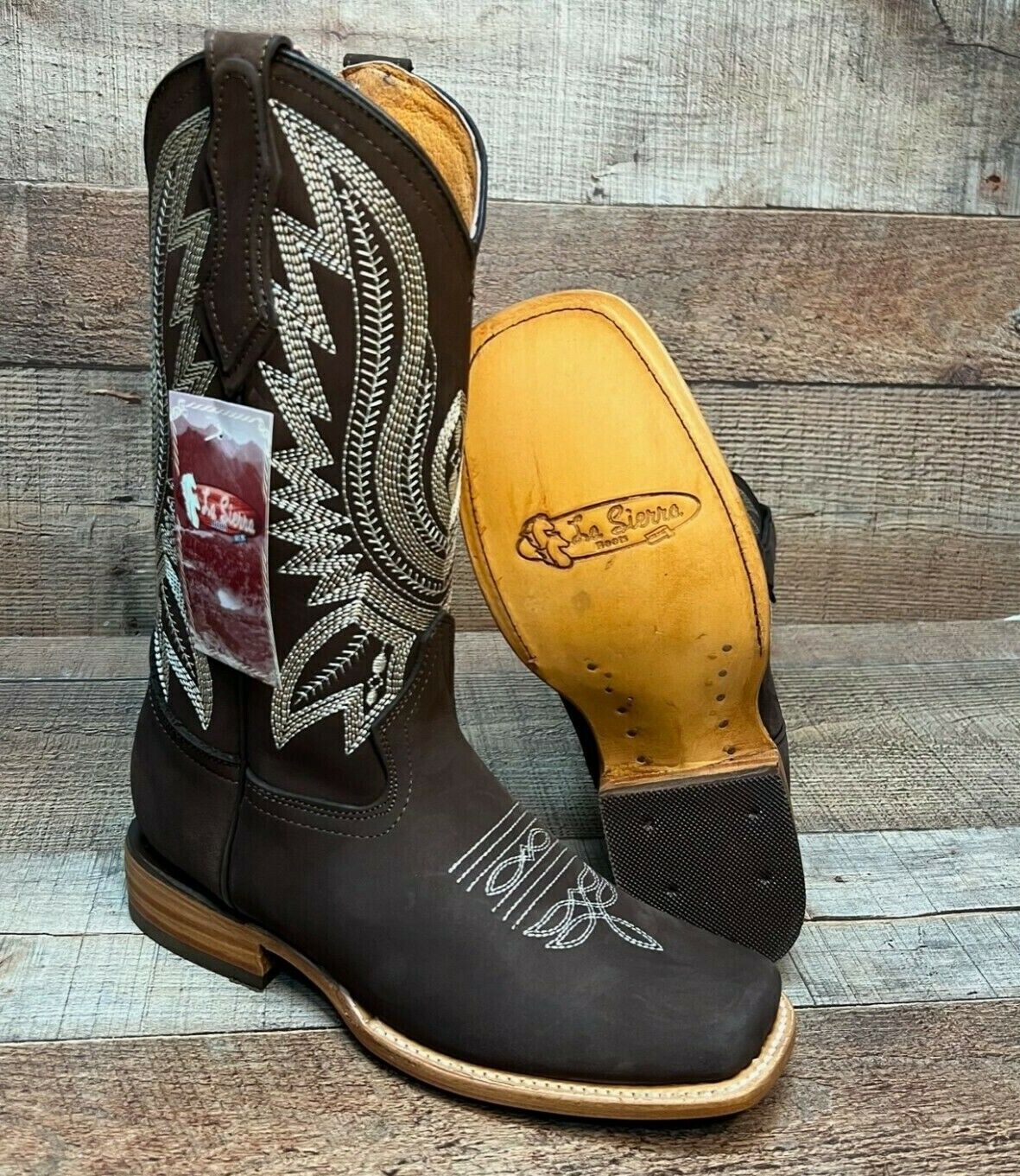 Botas de rodeo occidentales para mujer Bota Vaquera Est.801 Rodeo Dama