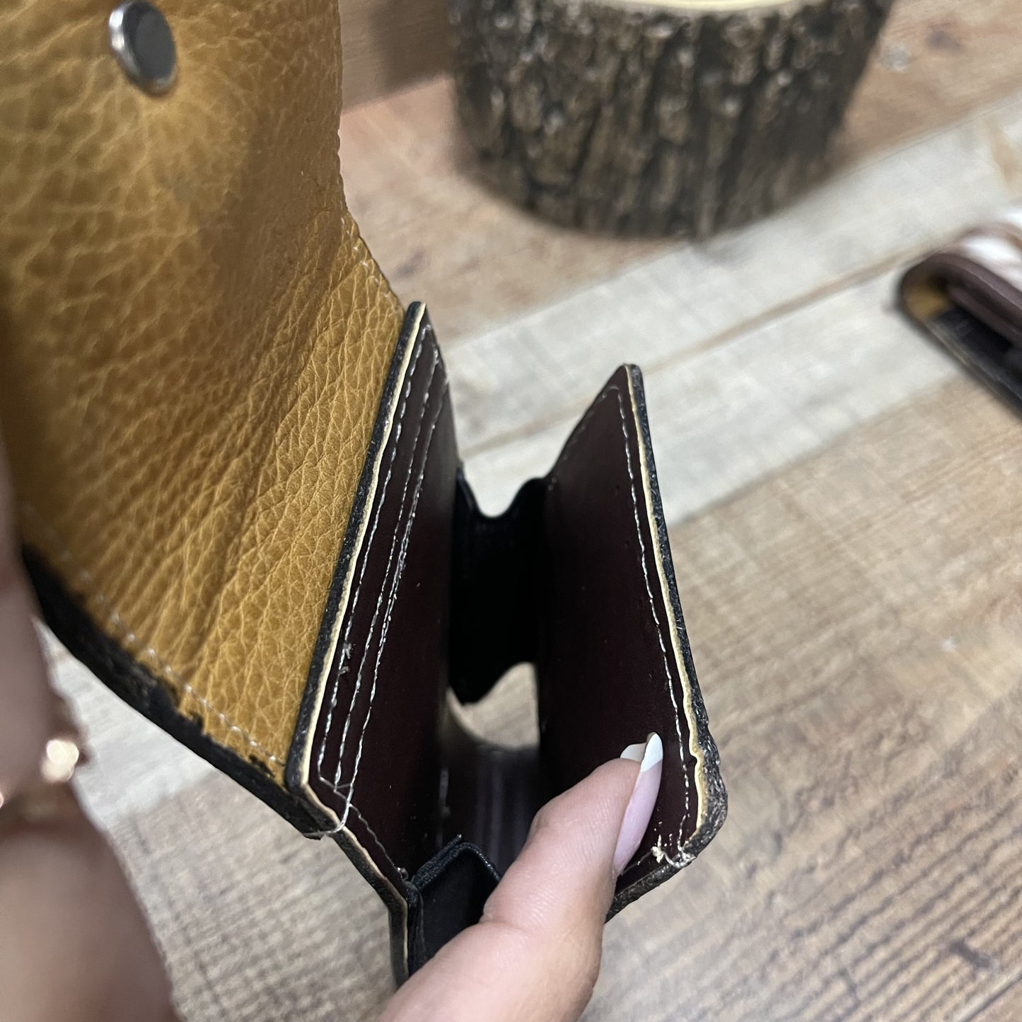 Men's Phone Case Genuine Cow Hair and Cow Leather Funda Pelo de Vaca