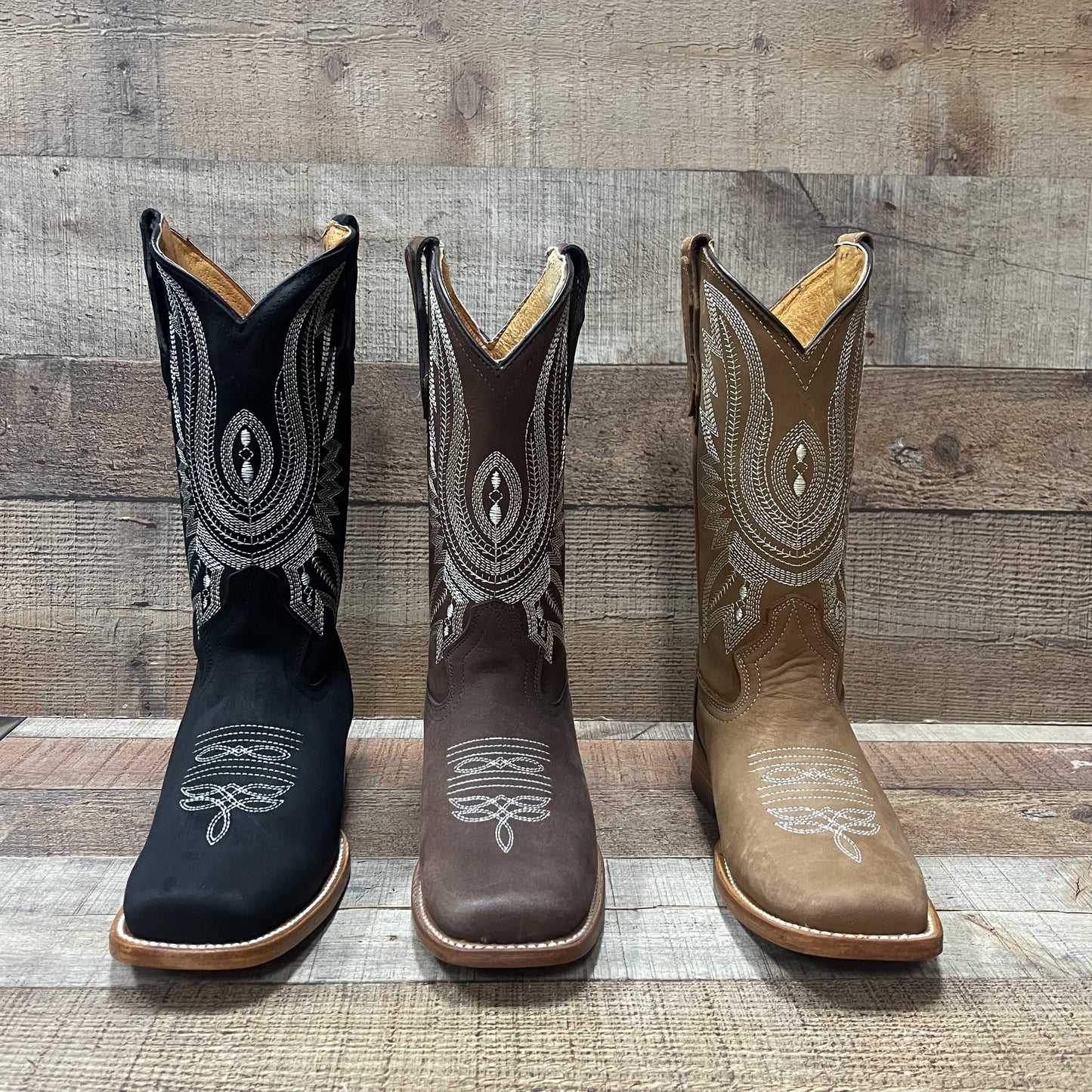 Botas de rodeo occidentales para mujer Bota Vaquera Est.801 Rodeo Dama