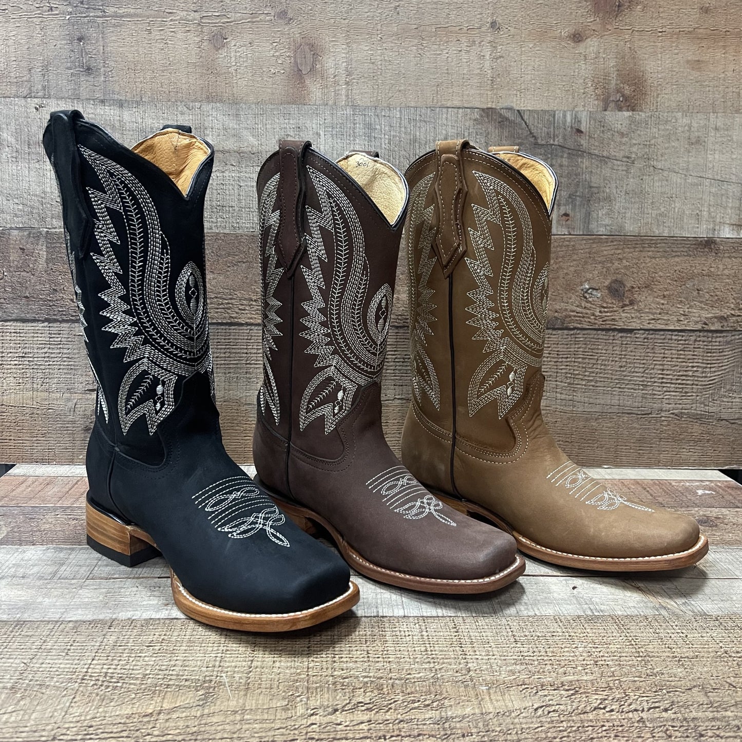 Botas de rodeo occidentales para mujer Bota Vaquera Est.801 Rodeo Dama