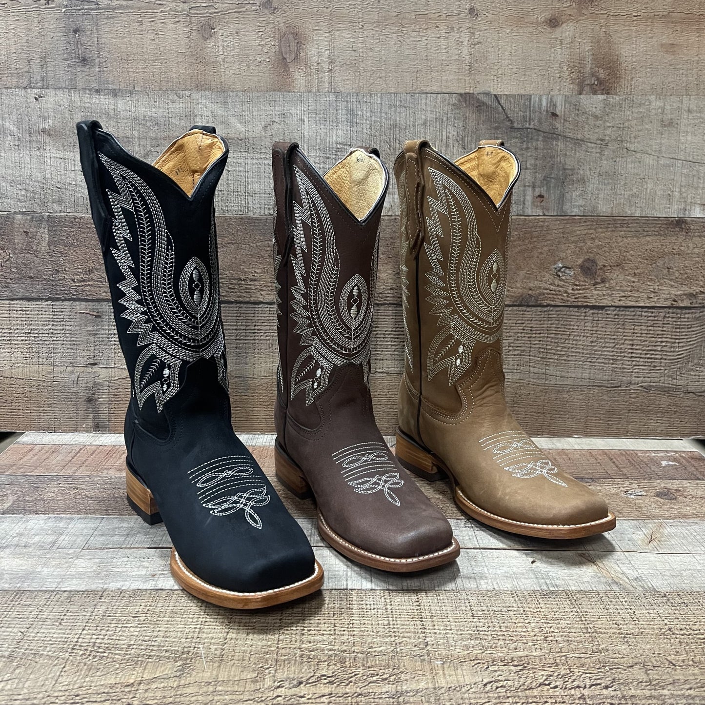 Botas de rodeo occidentales para mujer Bota Vaquera Est.801 Rodeo Dama