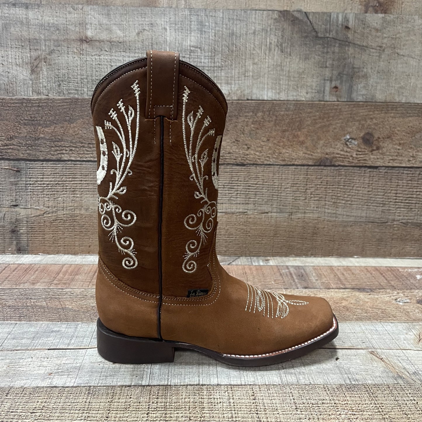 Botas vaqueras de rodeo para mujer, est. 388, herradura dama