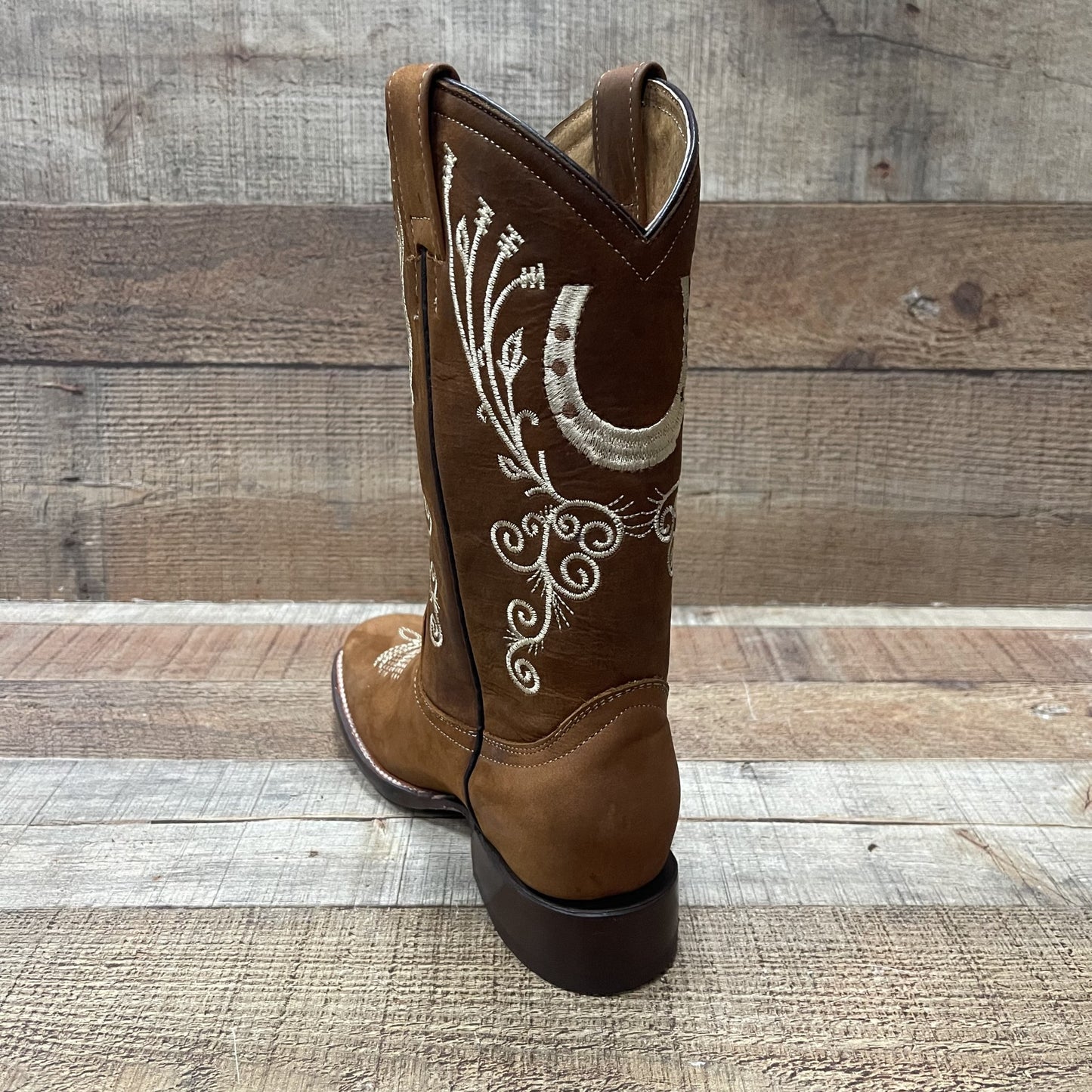 Botas vaqueras de rodeo para mujer, est. 388, herradura dama