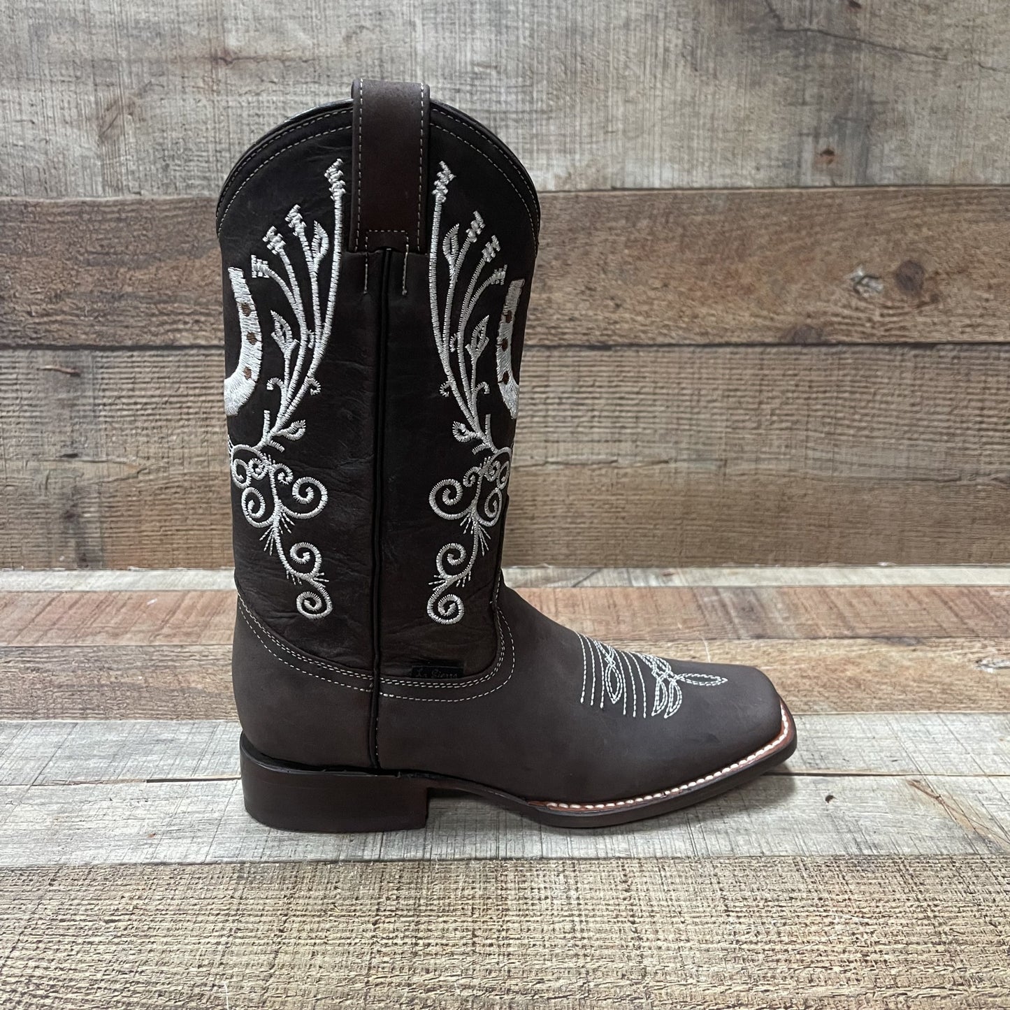 Botas vaqueras de rodeo para mujer, est. 388, herradura dama