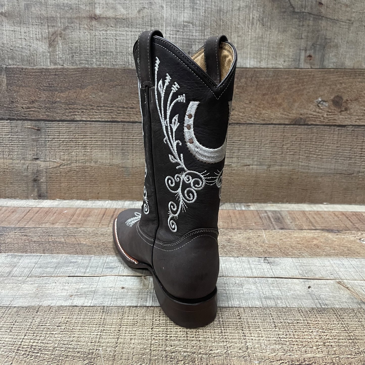 Botas vaqueras de rodeo para mujer, est. 388, herradura dama