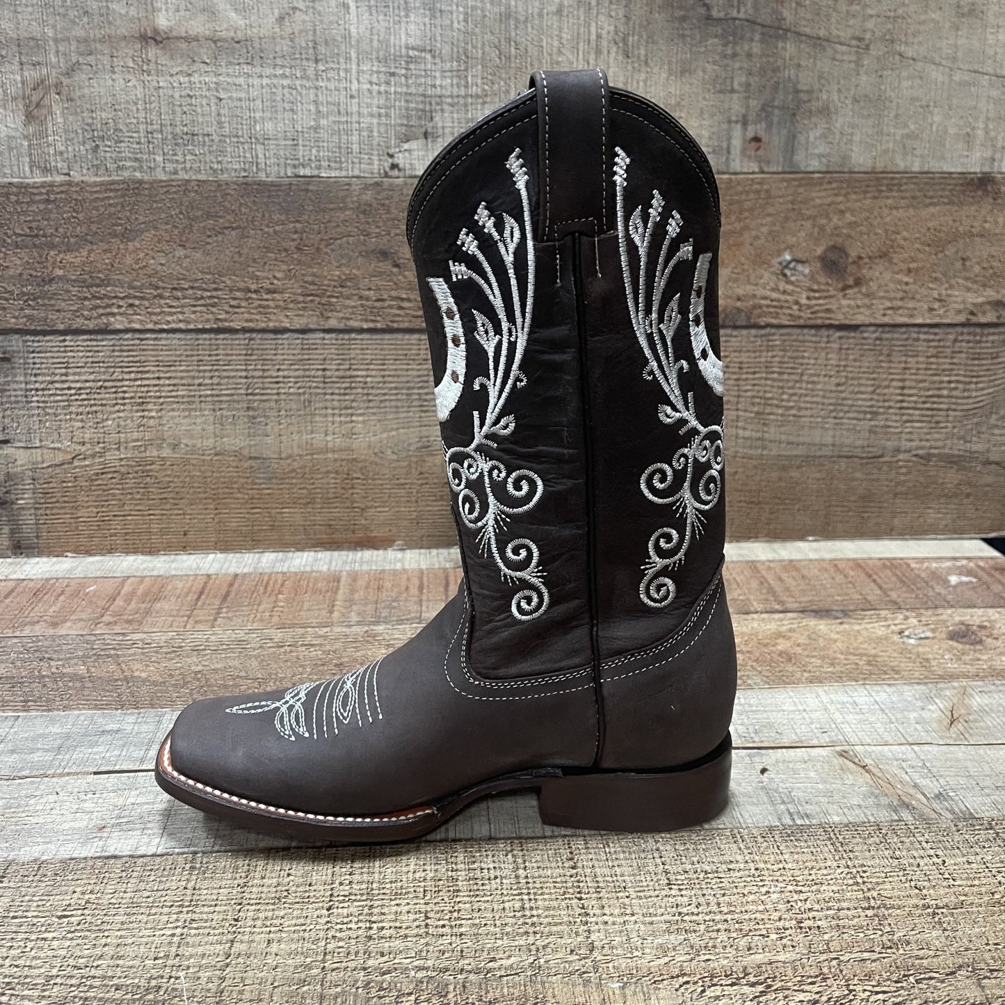 Botas vaqueras de rodeo para mujer, est. 388, herradura dama