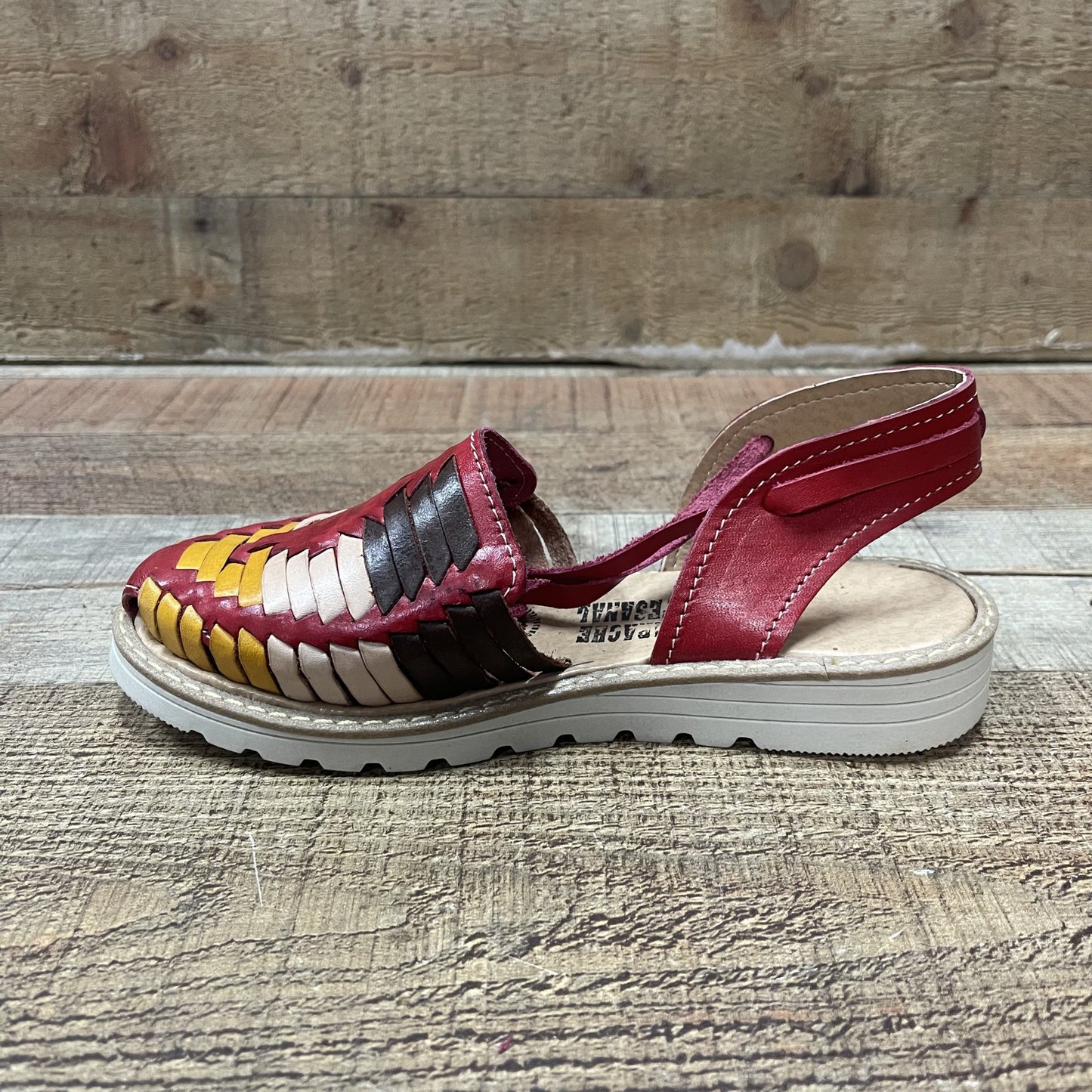 Women's Handmade Authentic Leather Lace Up Sandals Est.512 Huaraches Dama Correas