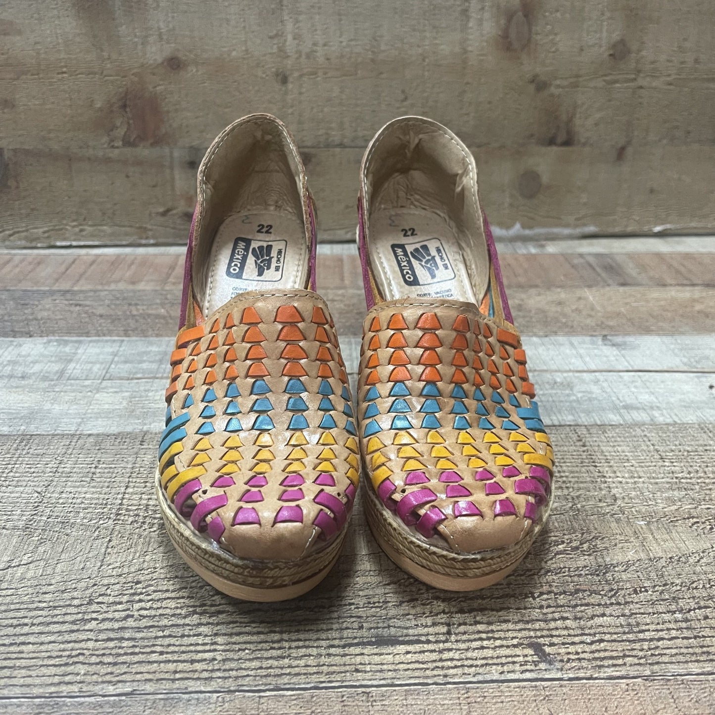 Huarache artesanal mexicano para mujer hecho a mano Est.278/688/1116/002