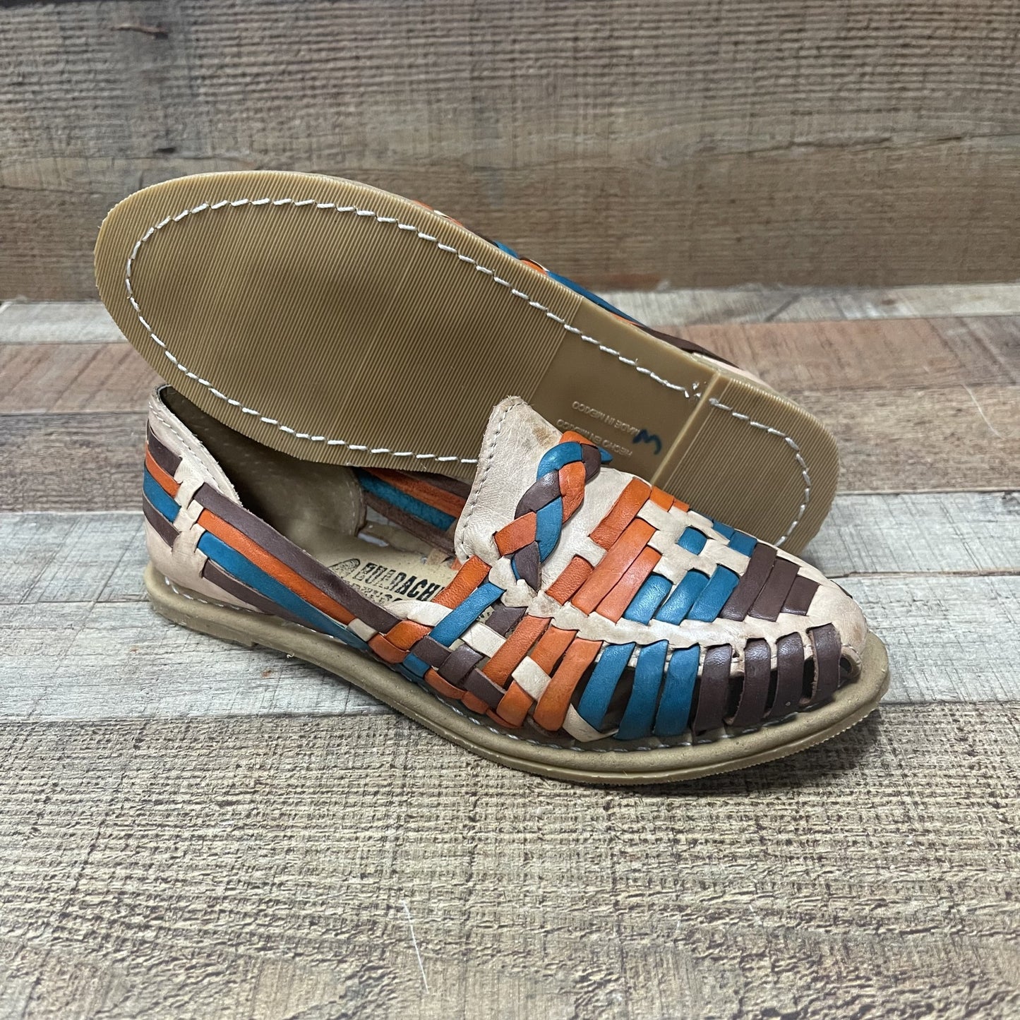 Huarache artesanal mexicano para mujer hecho a mano Est.278/688/1116/002
