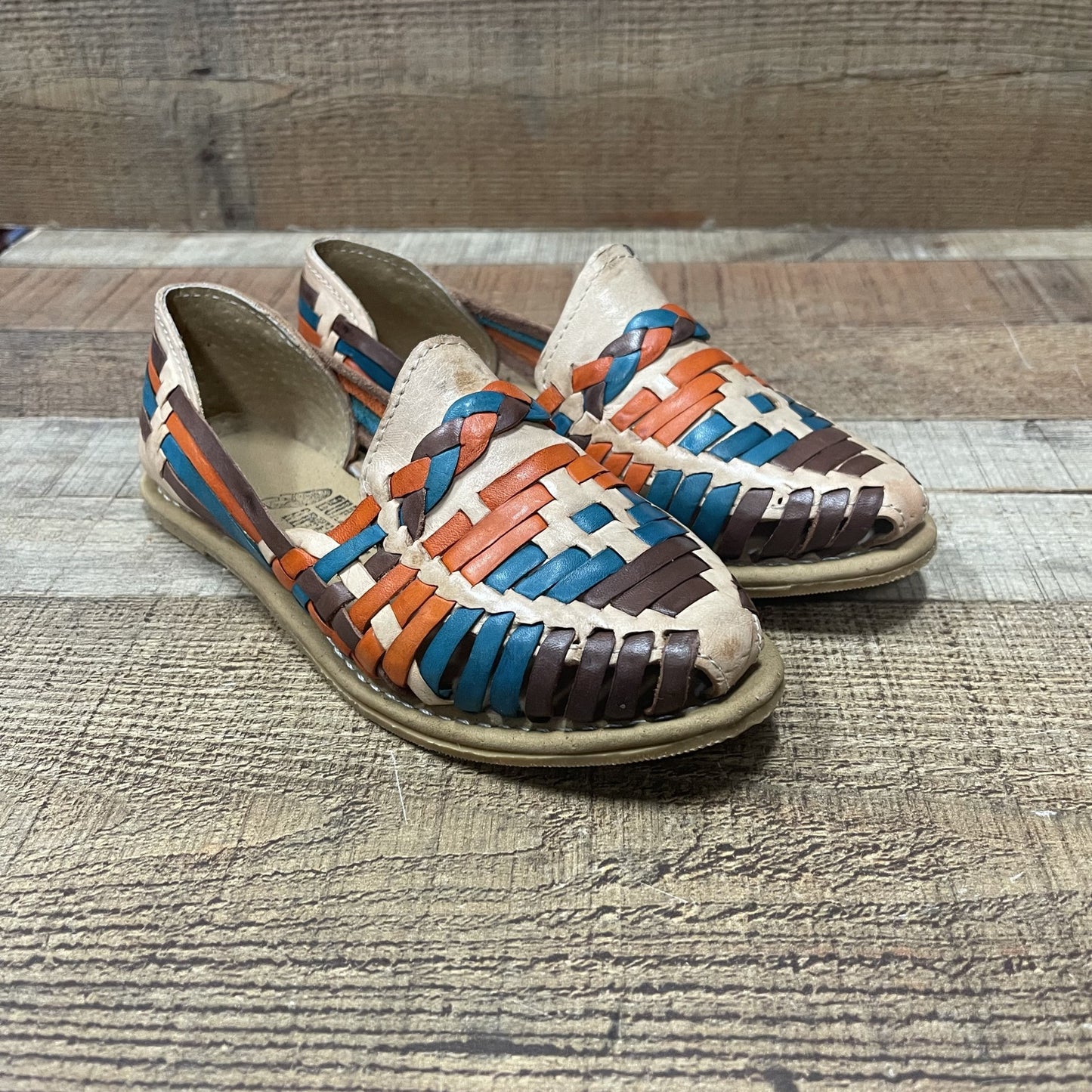 Huarache artesanal mexicano para mujer hecho a mano Est.278/688/1116/002