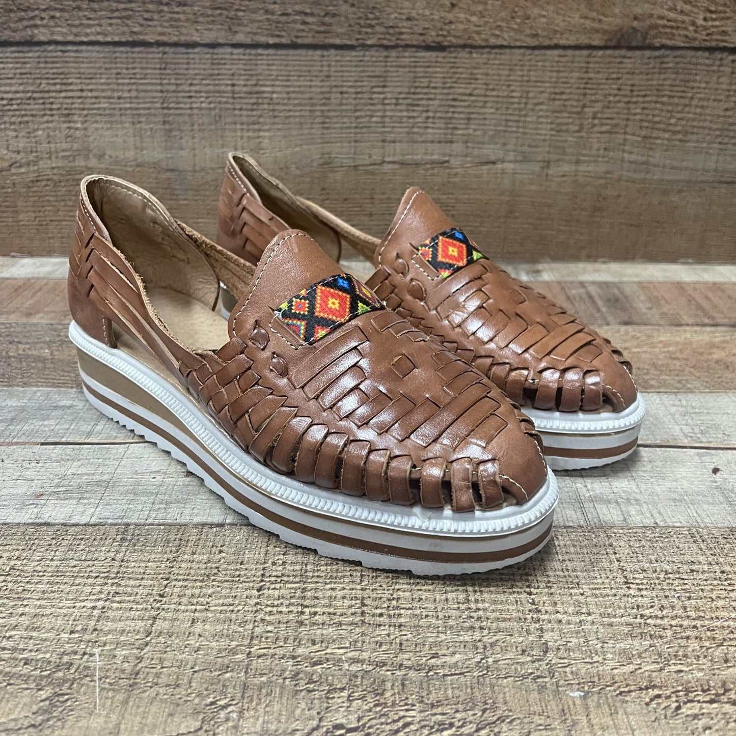 Huarache artesanal mexicano para mujer hecho a mano Est.278/688/1116/002