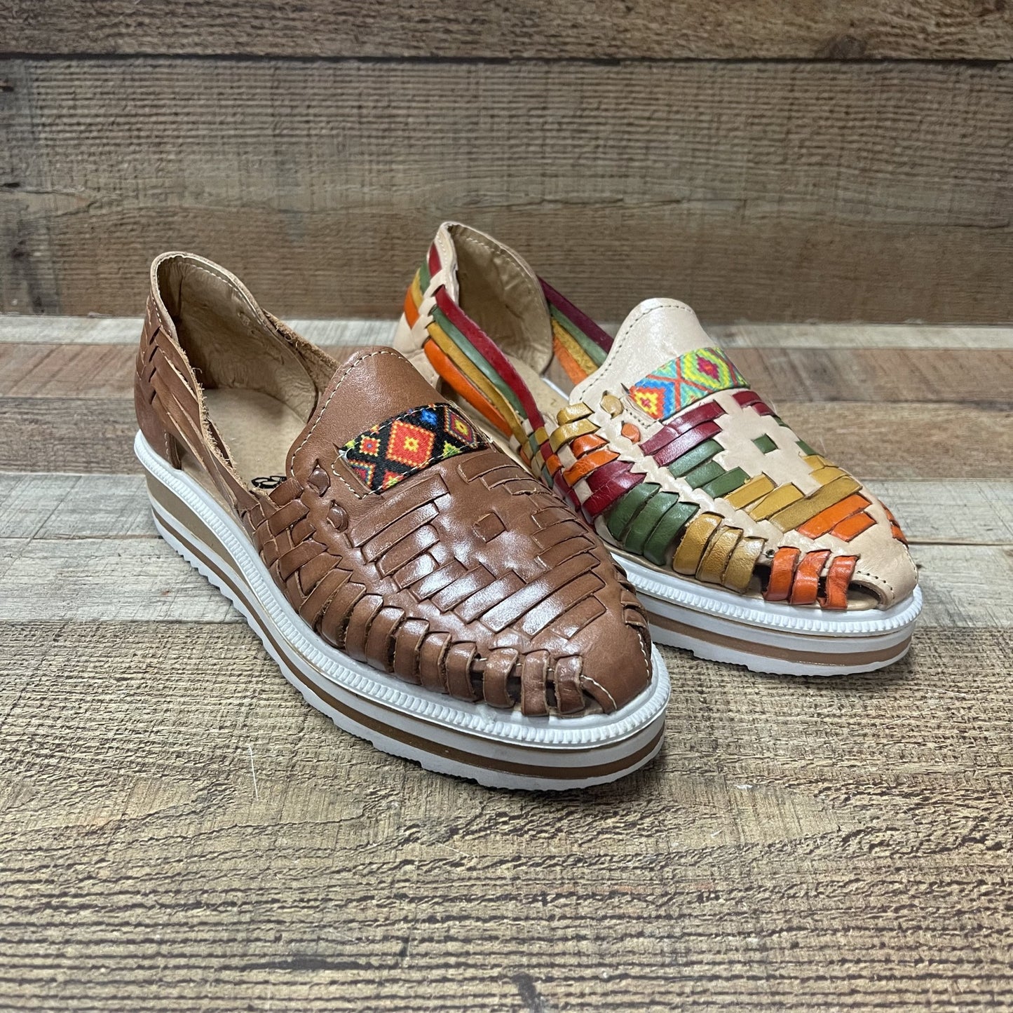 Huarache artesanal mexicano para mujer hecho a mano Est.278/688/1116/002