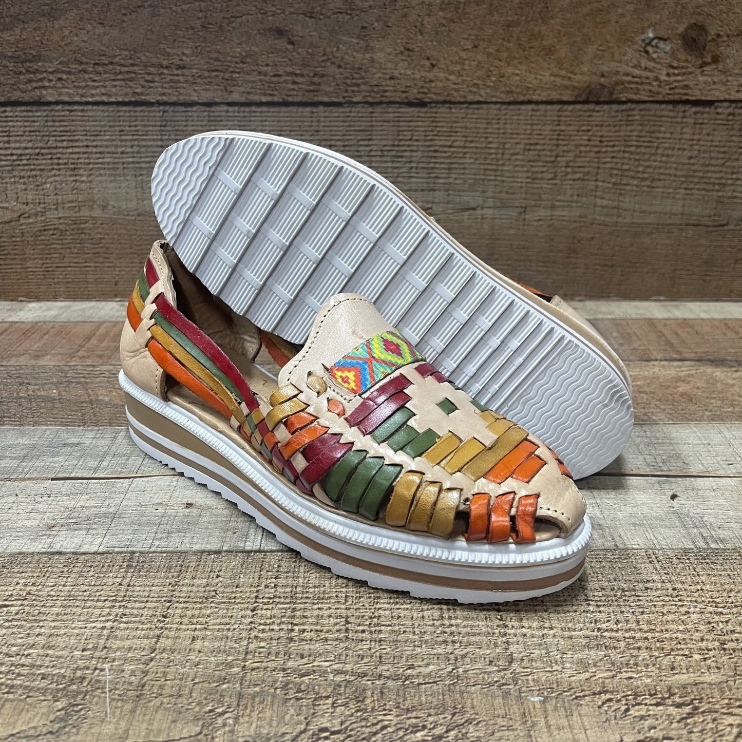 Huarache artesanal mexicano para mujer hecho a mano Est.278/688/1116/002