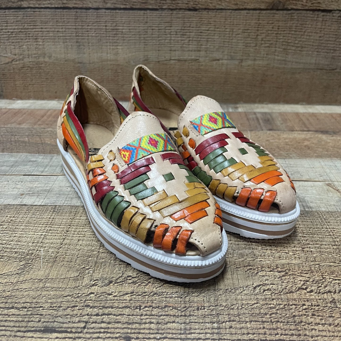 Huarache artesanal mexicano para mujer hecho a mano Est.278/688/1116/002