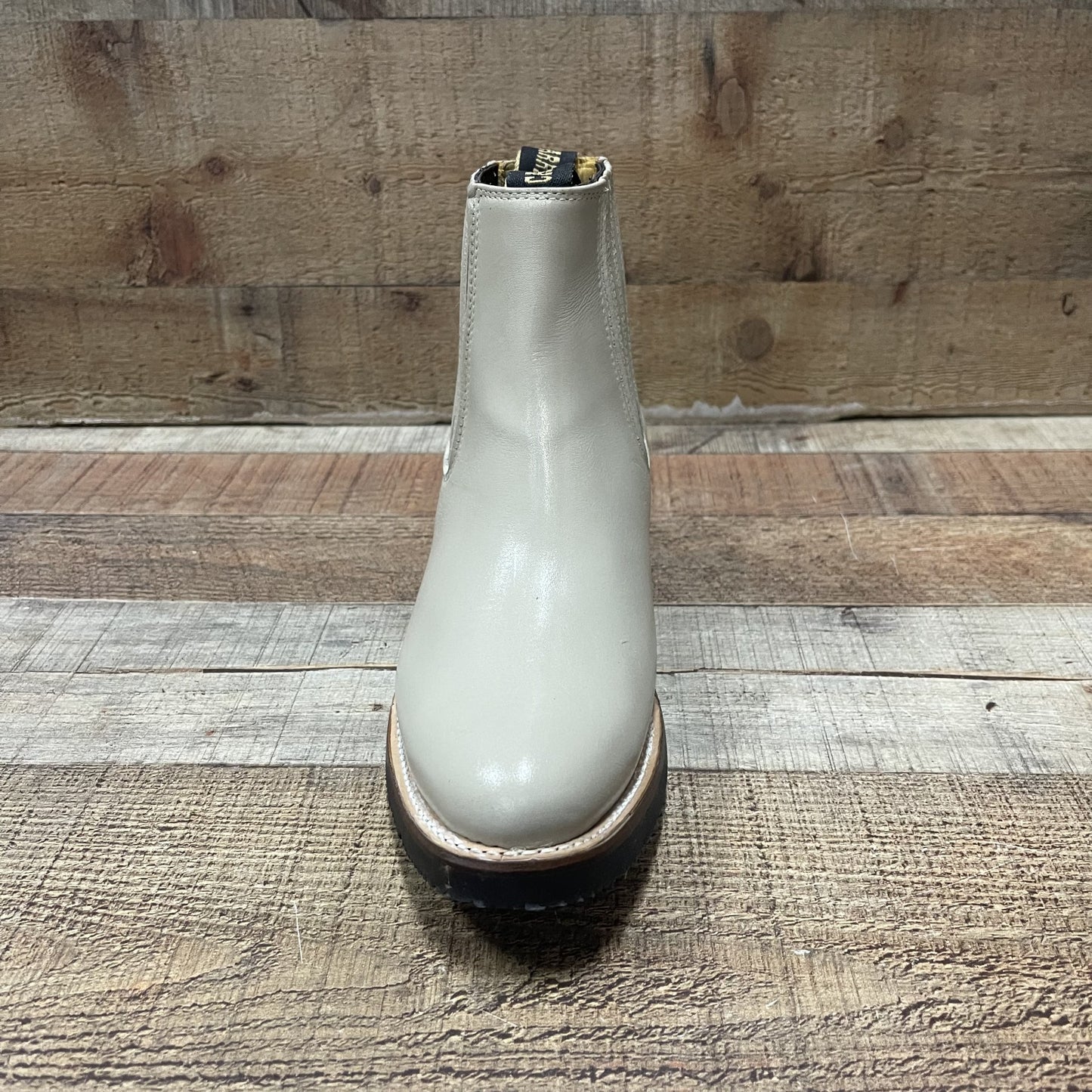 Botas vaqueras para hombre, con suela de goma, cierre hasta el tobillo, 250 unidades, botín Napa Suela Hule