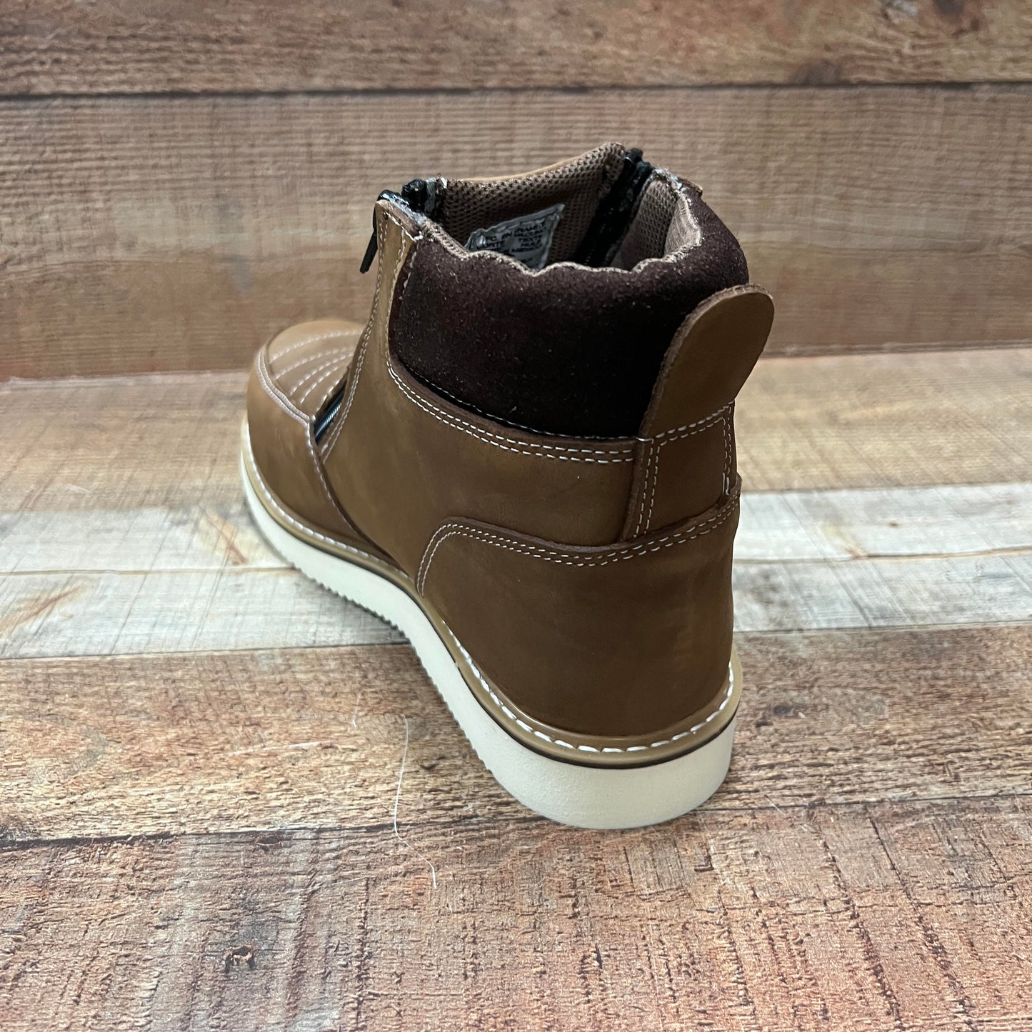 Botas de trabajo ligeras con cremallera para hombre, resistentes al agua y al aceite, Bota Cierre Est.1216