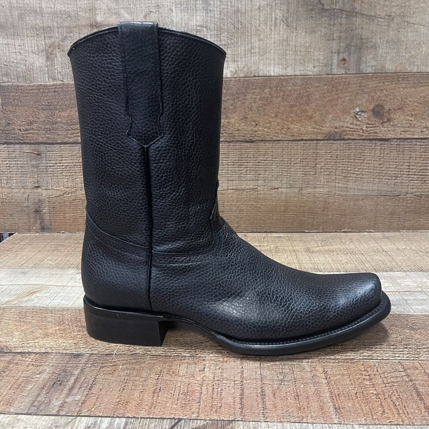 Men's Western Cowboy Side Zipper Genuine Leather American Deer Est.Dubai Bota Venado Americano