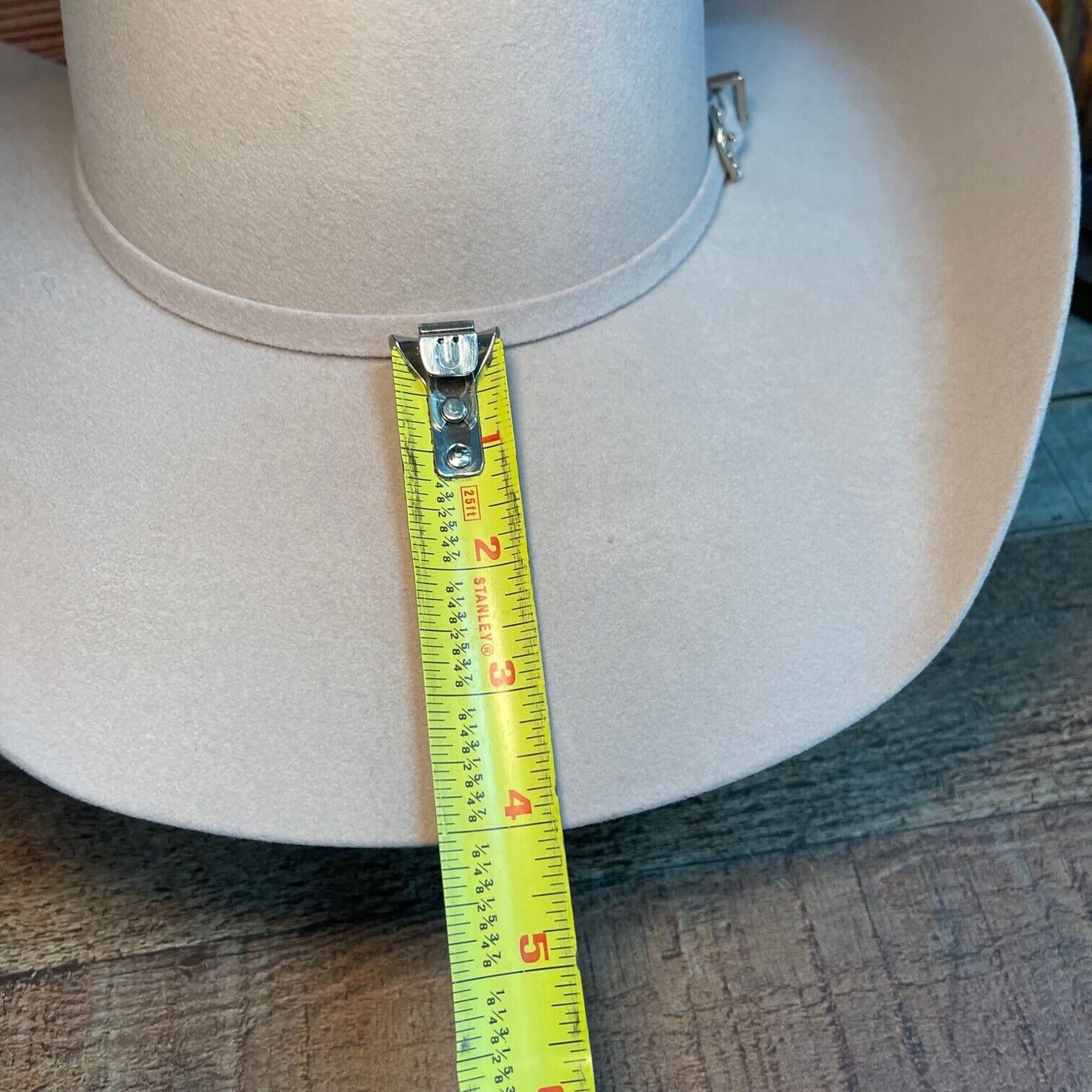 Rodeo Wester 100X Cowboy Cowgirl Wide Brim/ Taco Shape Felt Hat Tejana Wool Vaquero Texana Estilo Sinaloa/Chihuahua