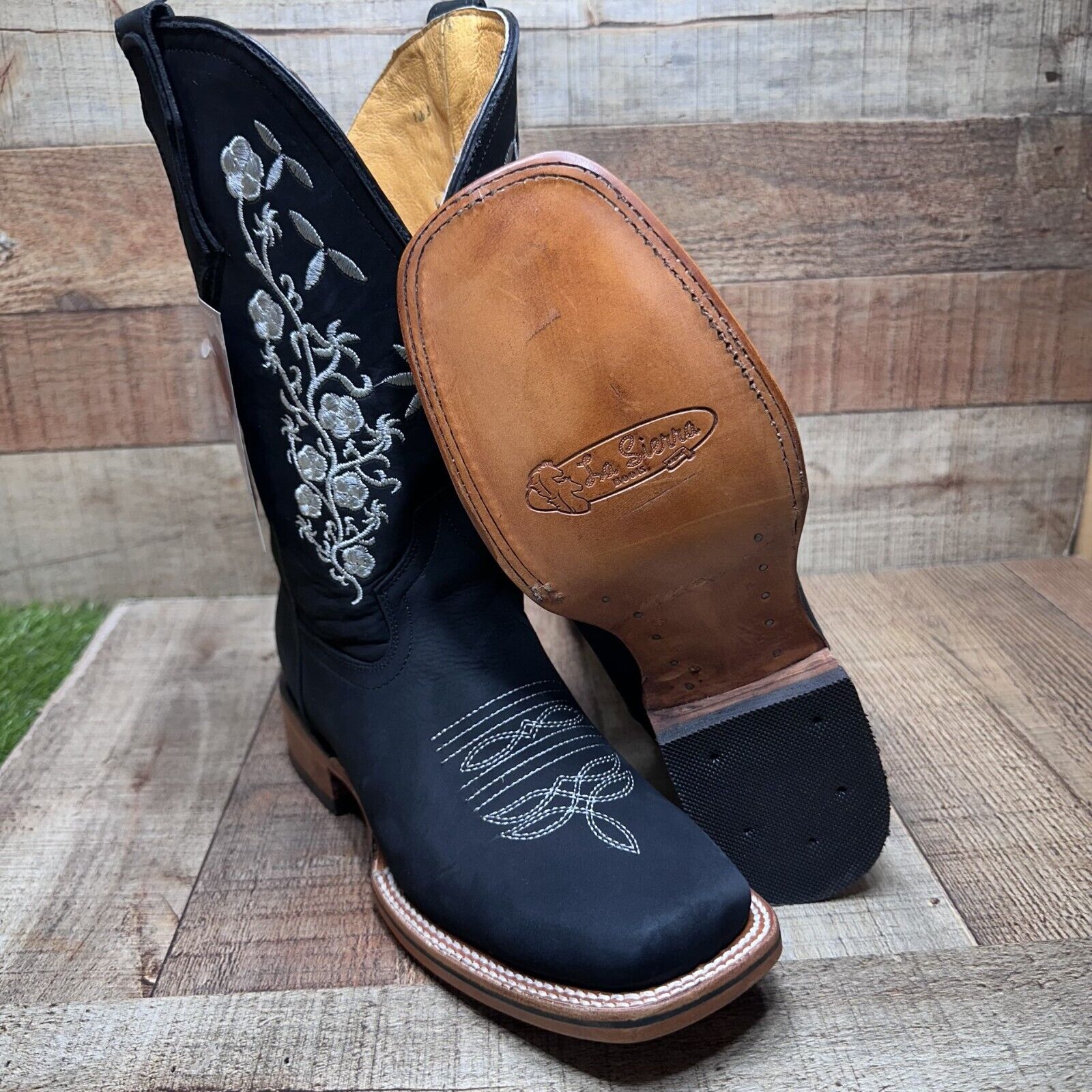 Western Boots 22 Inch Calf Boots Women's Western Cowgirl Wide Calf