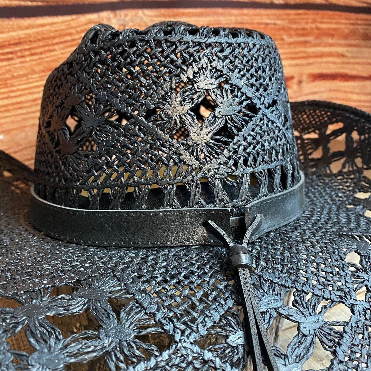 Western Straw Hat  Wide Taco Shape Hat Sombrero Tejido Rodeo