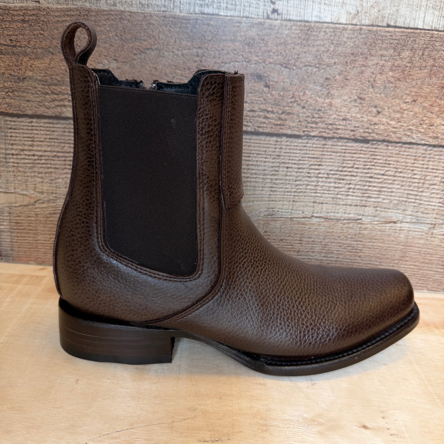 Cinturón vaquero occidental para hombre con cremallera lateral de piel auténtica y estampado de pitón, n.° 262, cierre Piton